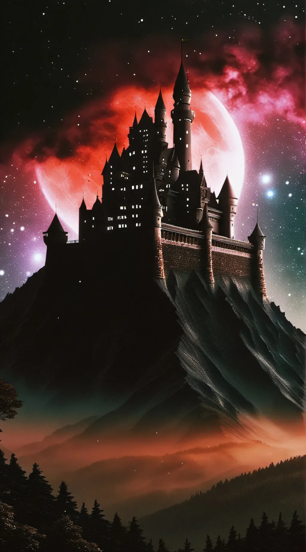 ai character: Hashira royalty background