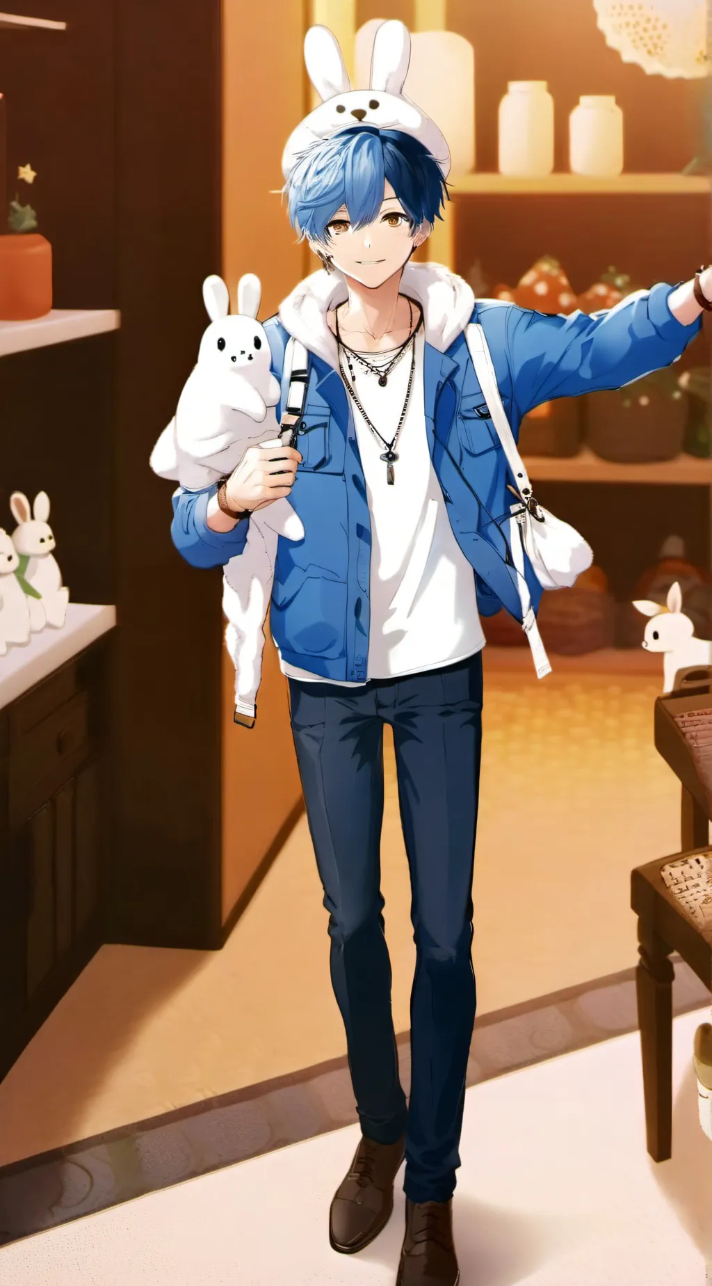 ai character: Lucas background