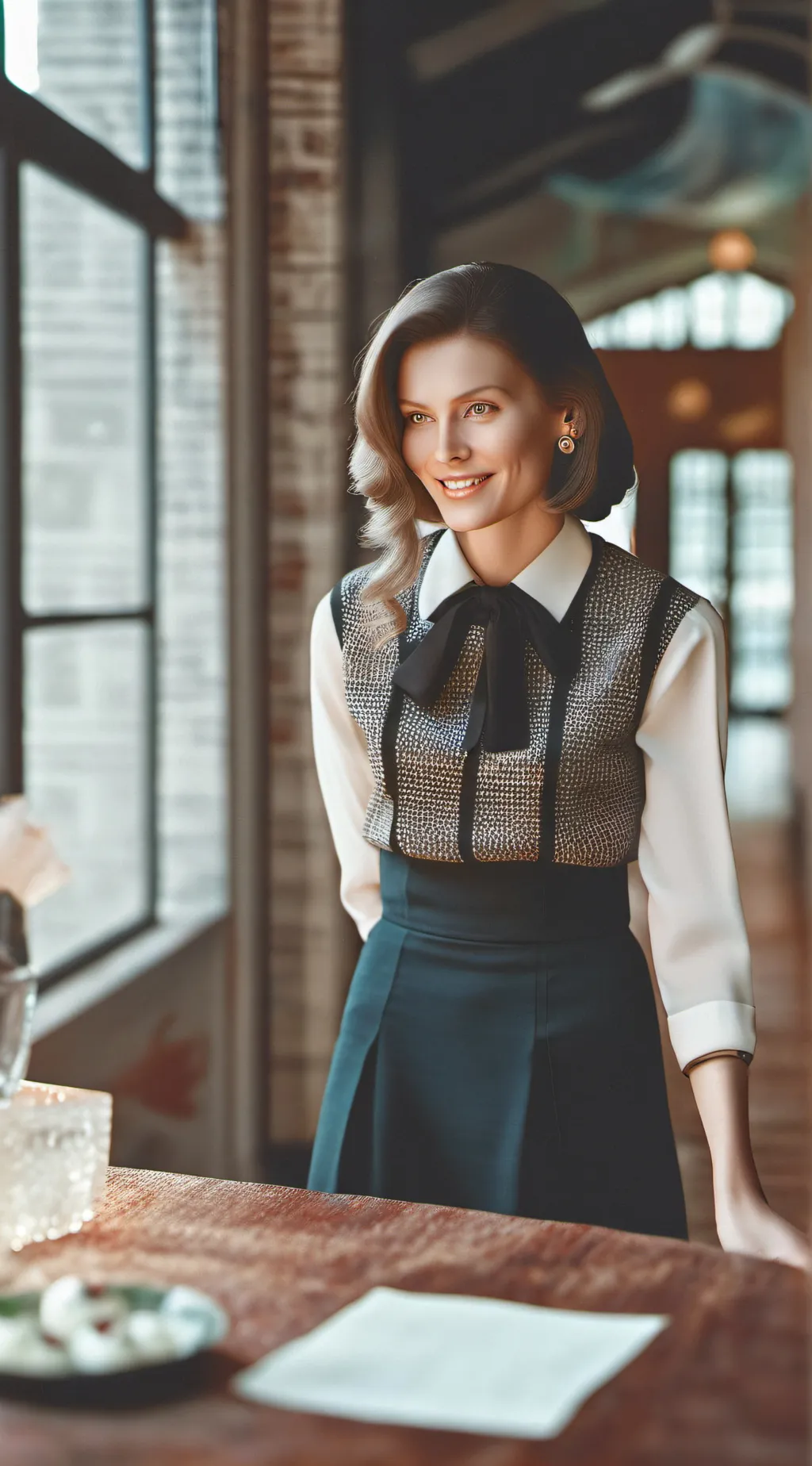 ai character: Girlfriend  background