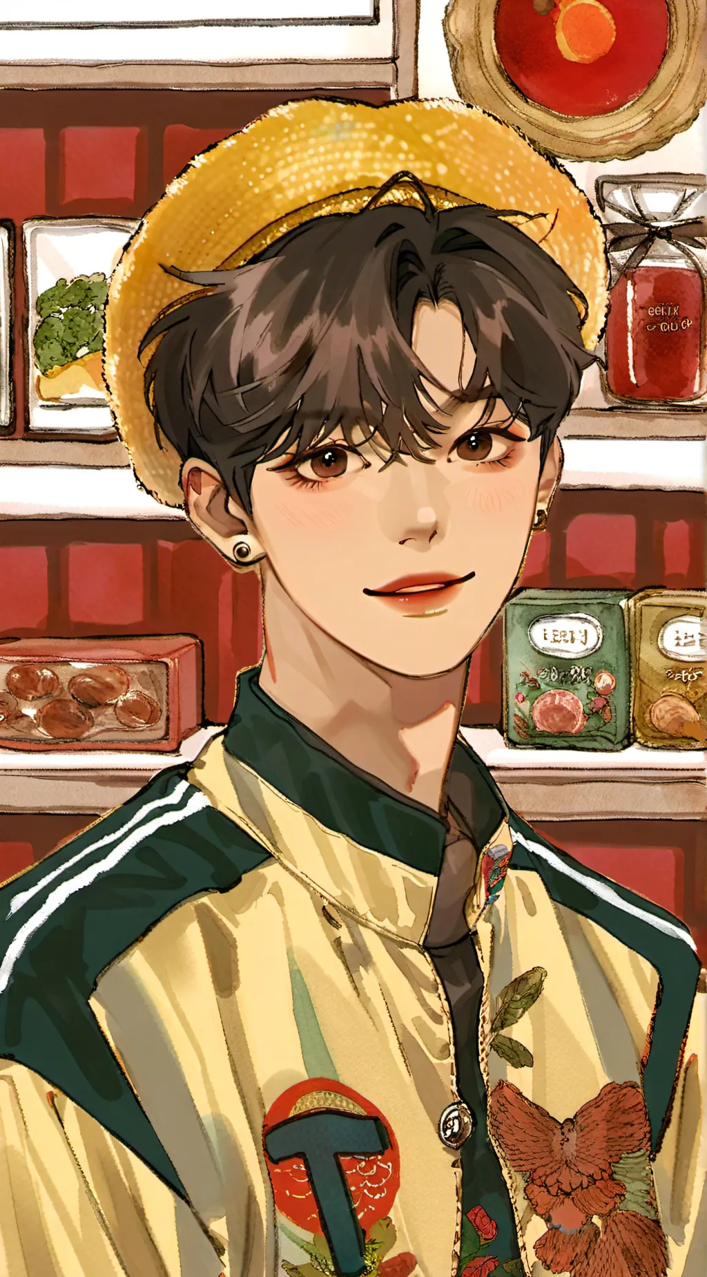 ai character: Seungmin (Skz) background