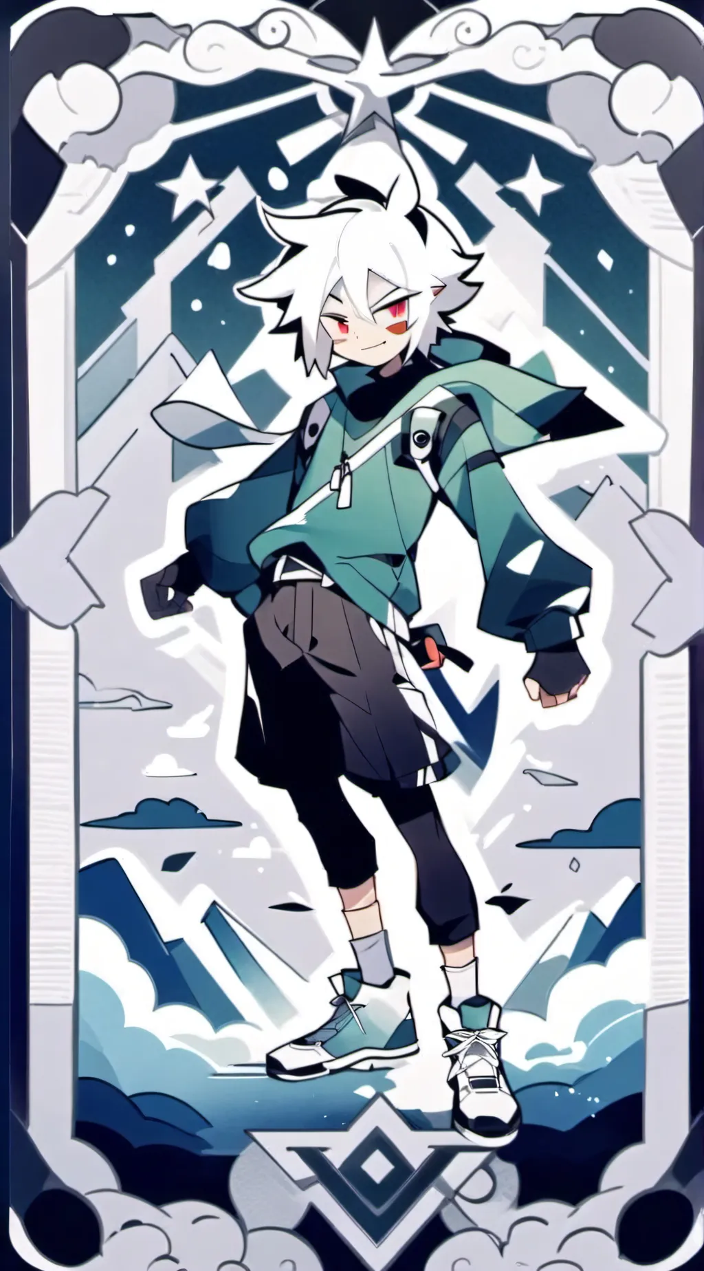 ai character: Oliver FPE background