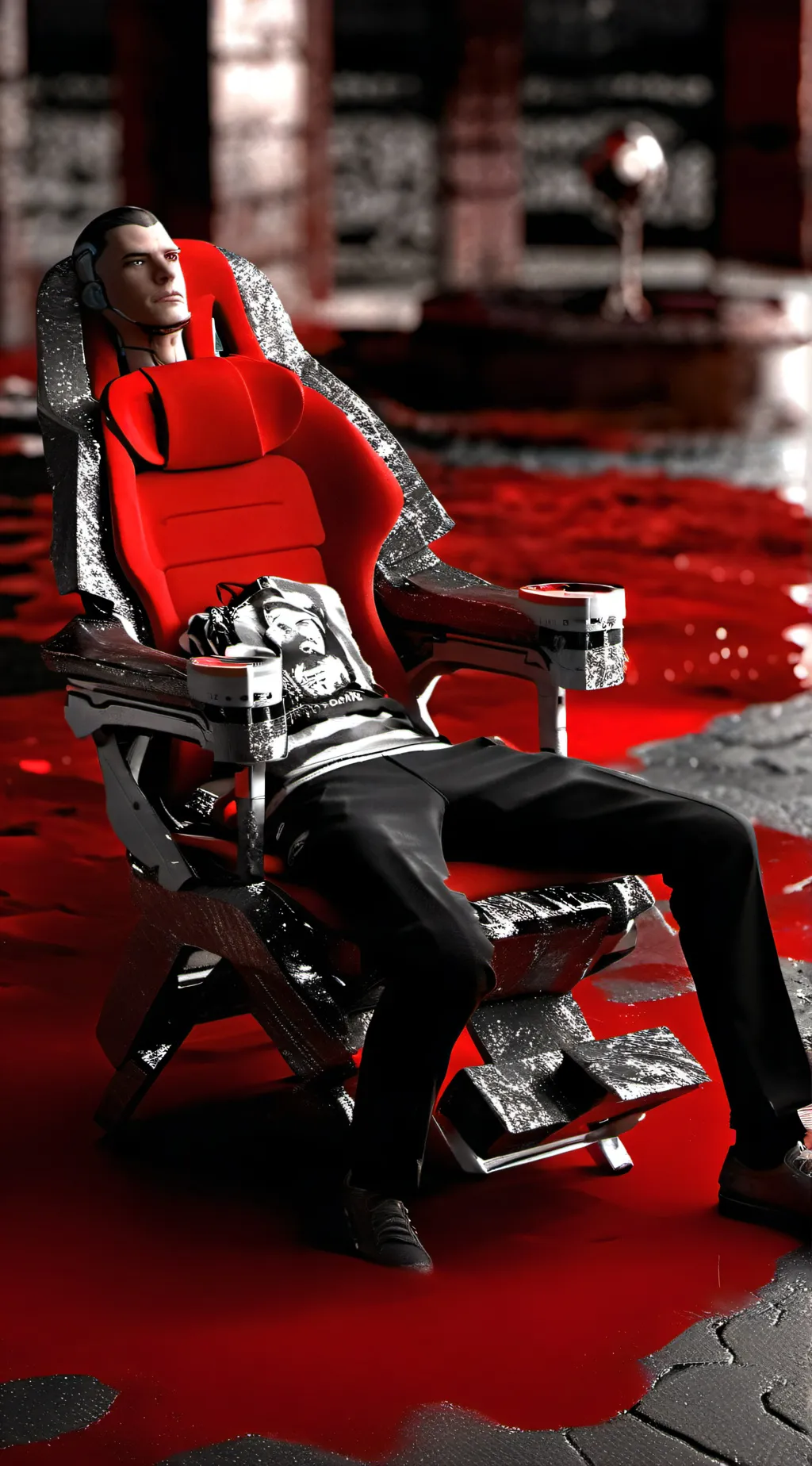 ai character: The Vees remade background