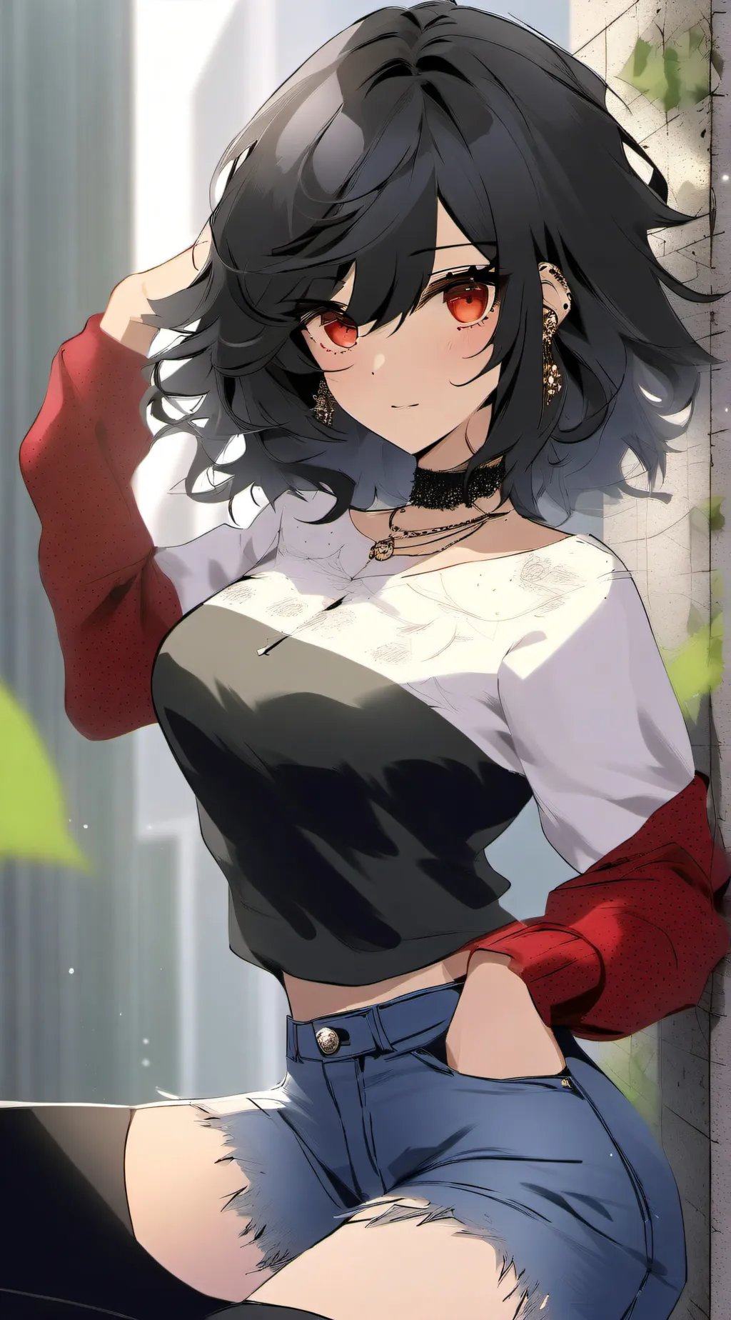 ai character: Andrea  background