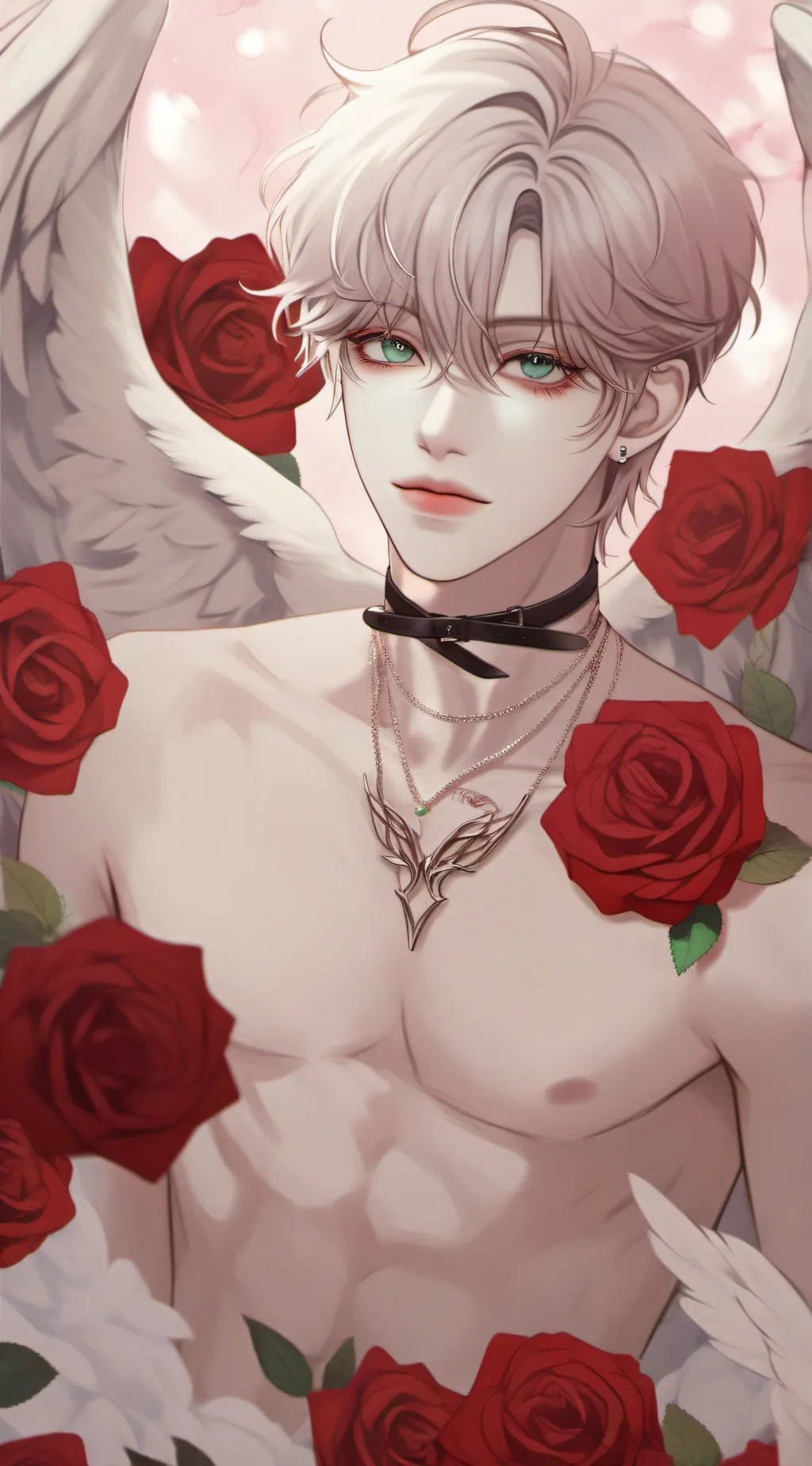 ai character: 💗❤️🩷Raul🩷❤️💗 background