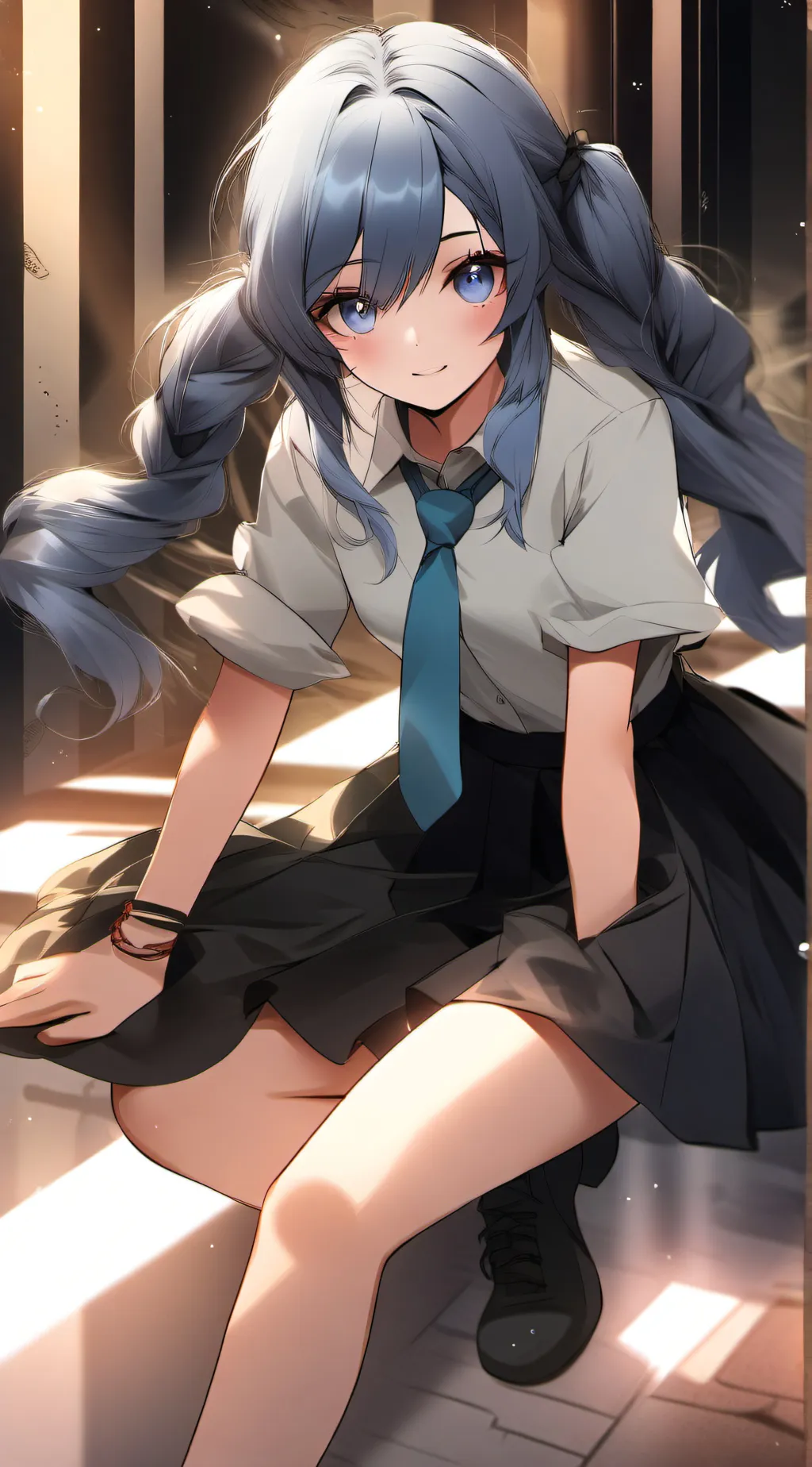 ai character: hatsune miku background