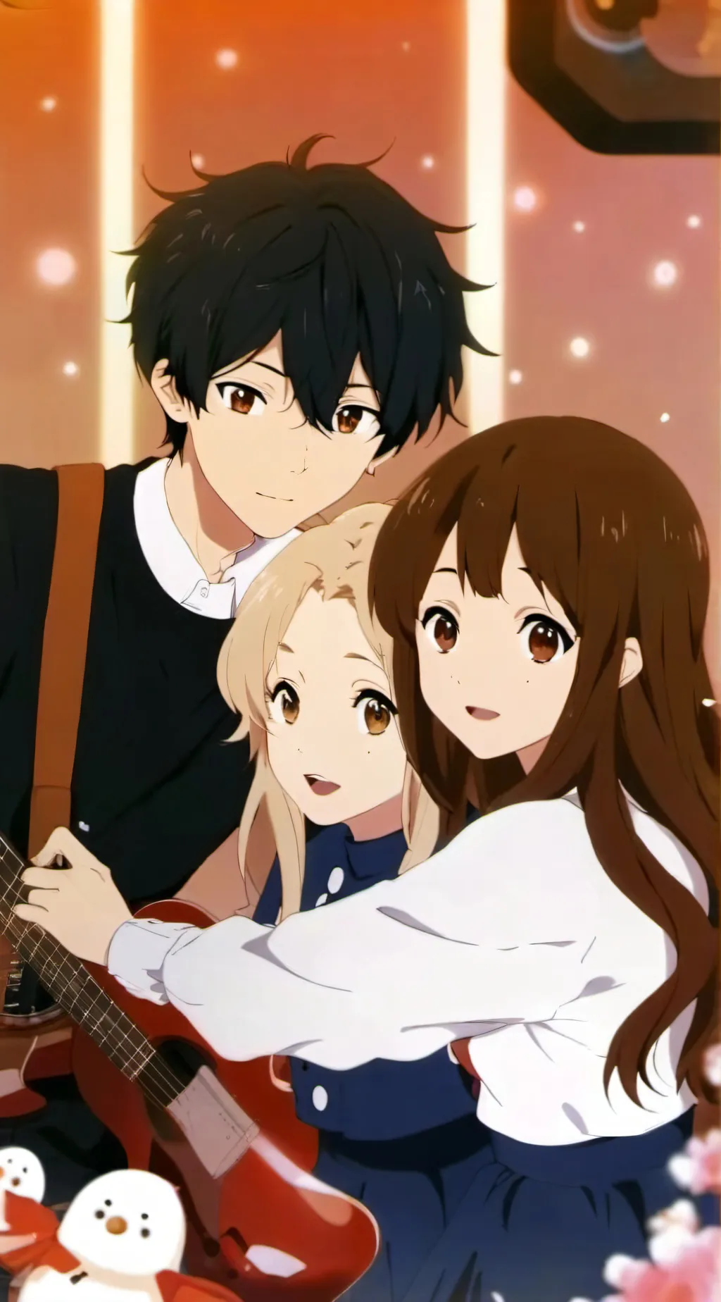 ai character: Cj+Eva ❤️ background