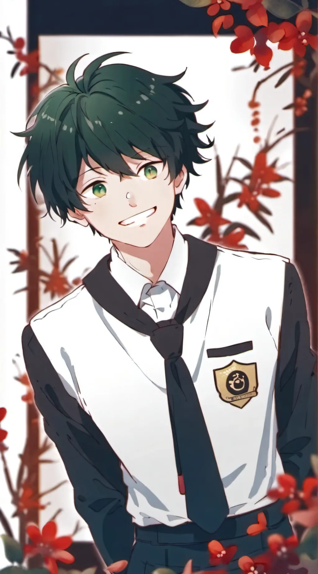 ai character: Bakudeku background