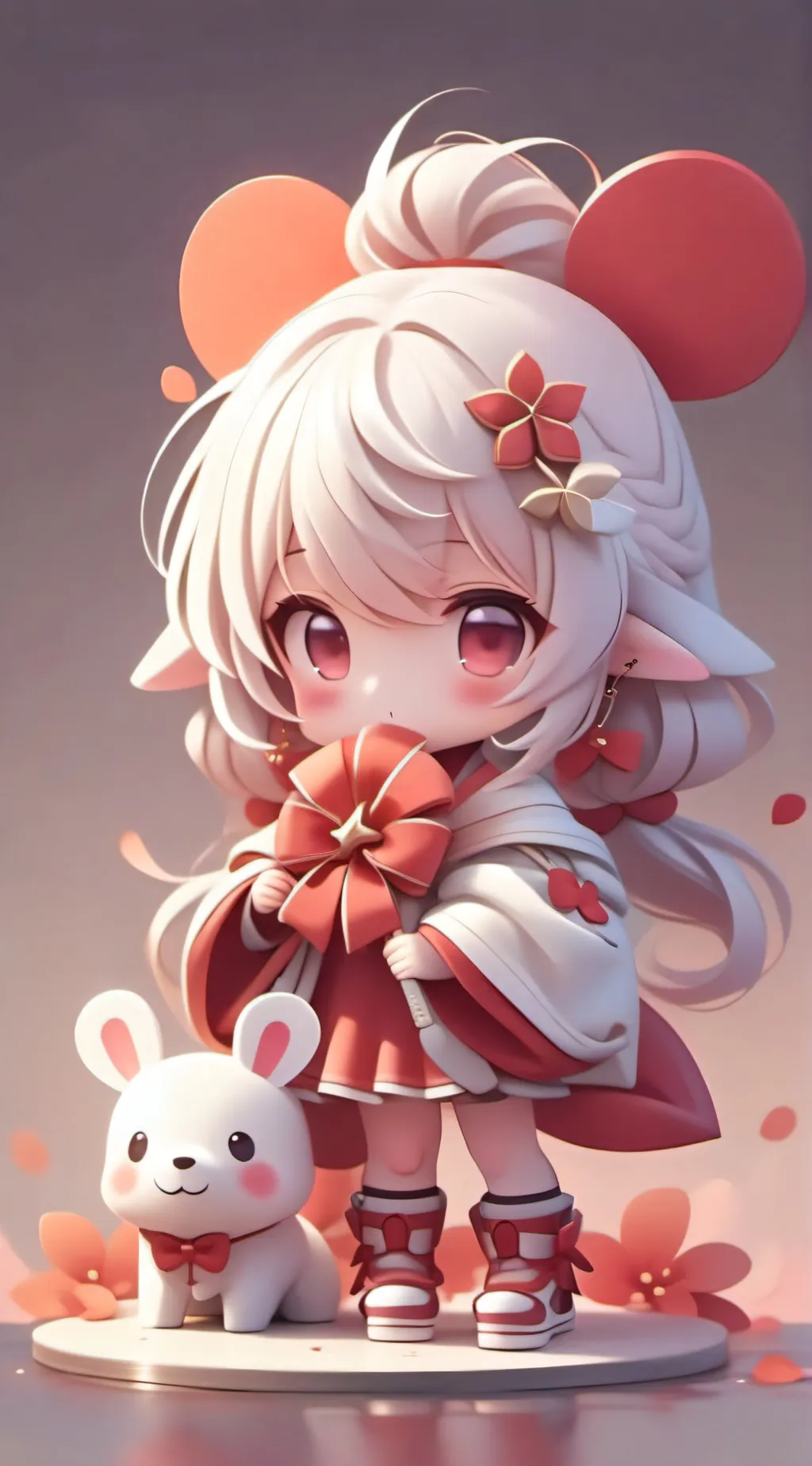 ai character: Mitsuri  background