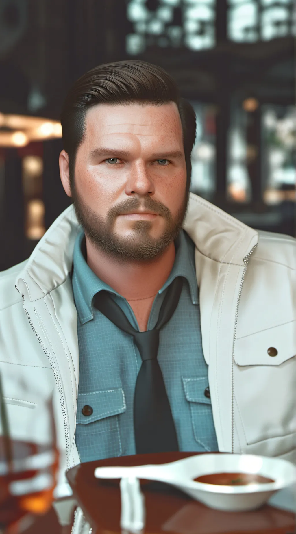 ai character: David james Vance background