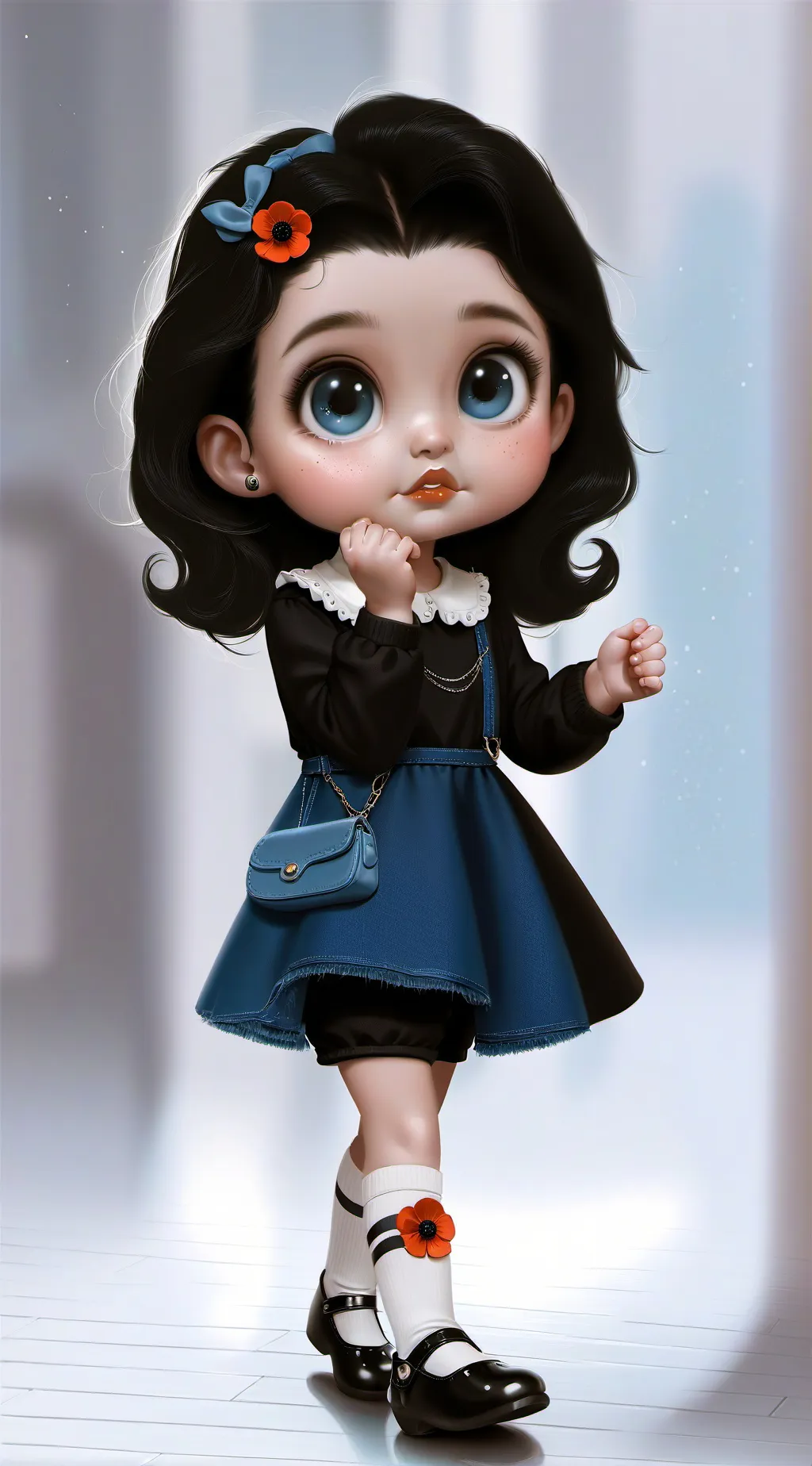 ai character: poppy playtime  background