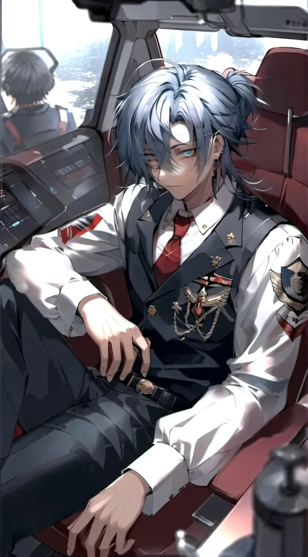 ai character: _ ☯︎ XEN ☯︎ _ background