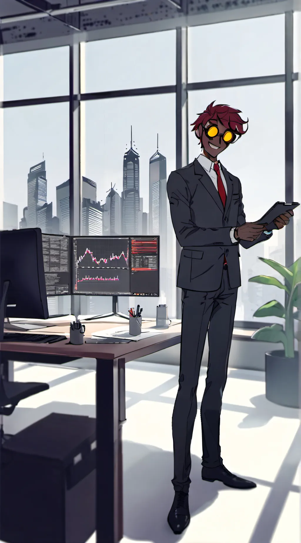 ai character: Alester background