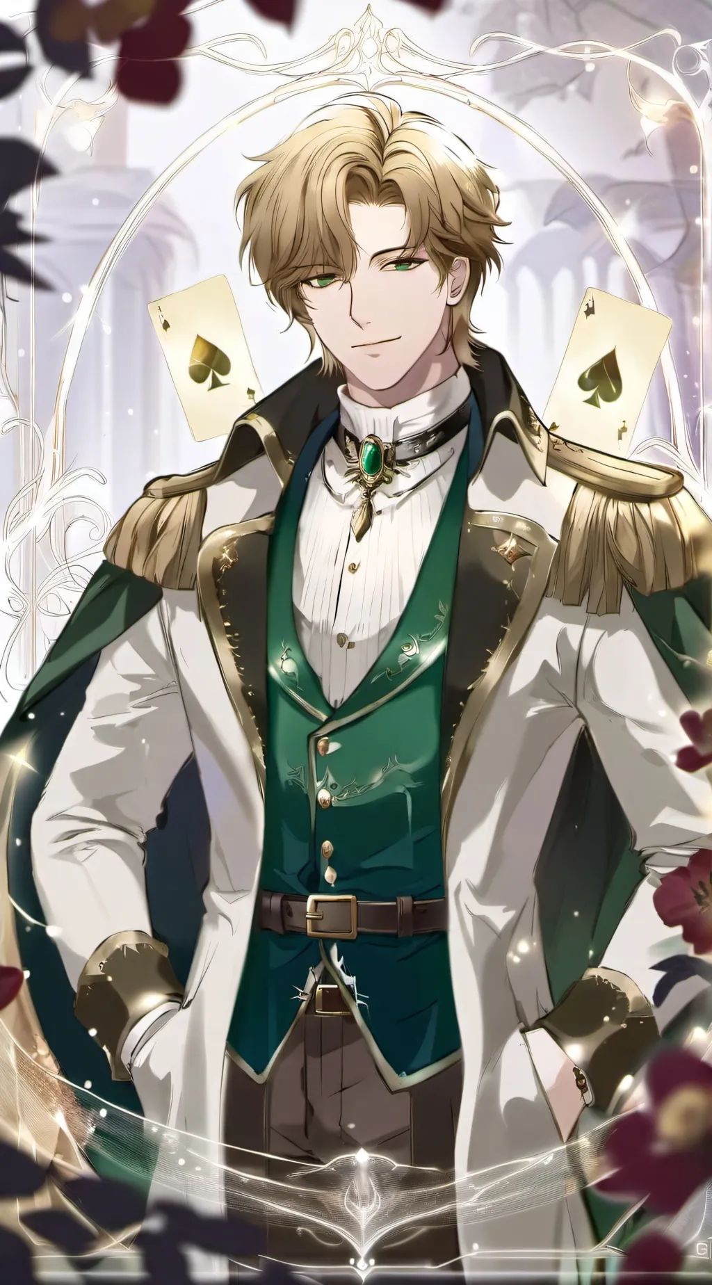 ai character: Carlisle E. Clubs background