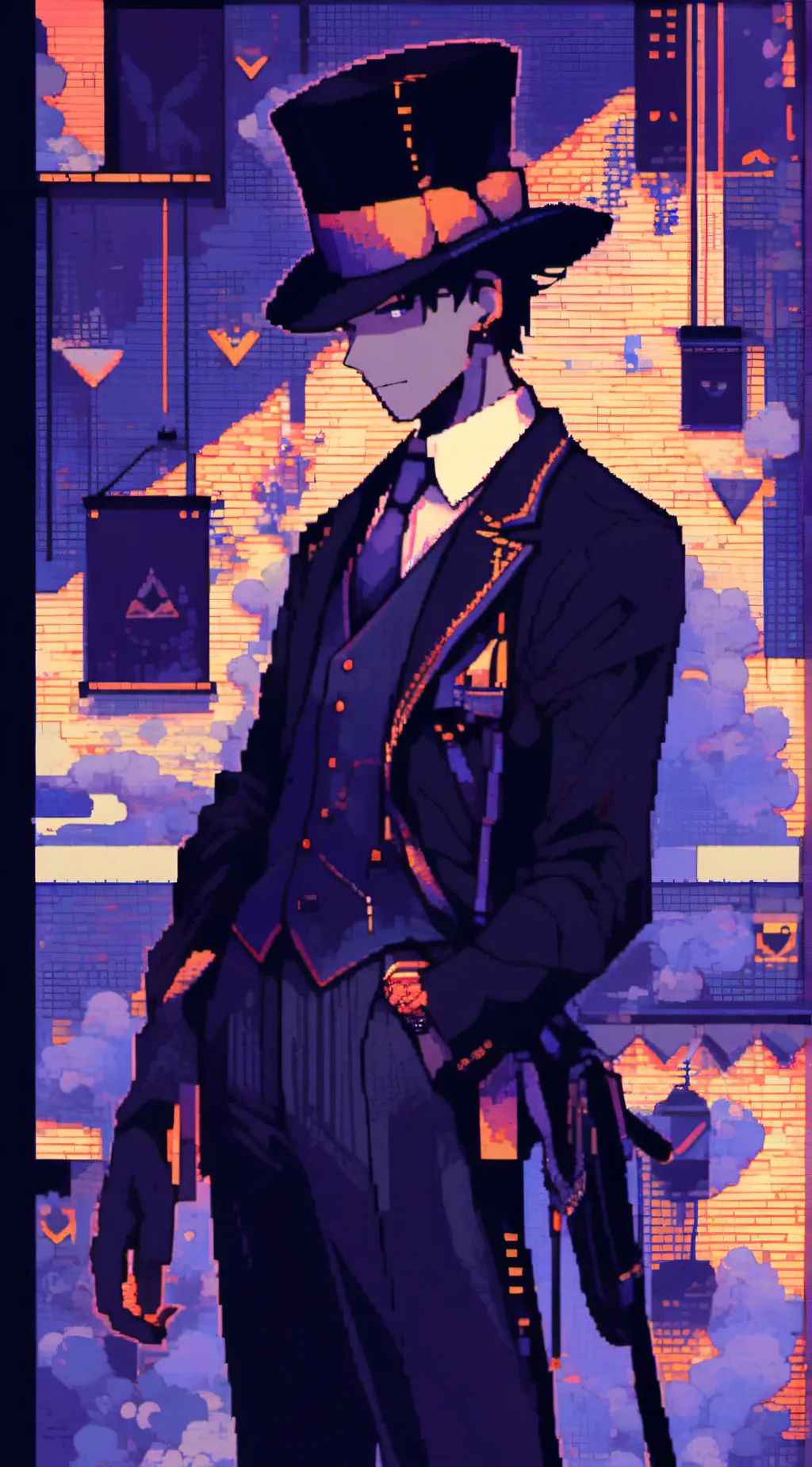 ai character: The guestories. background