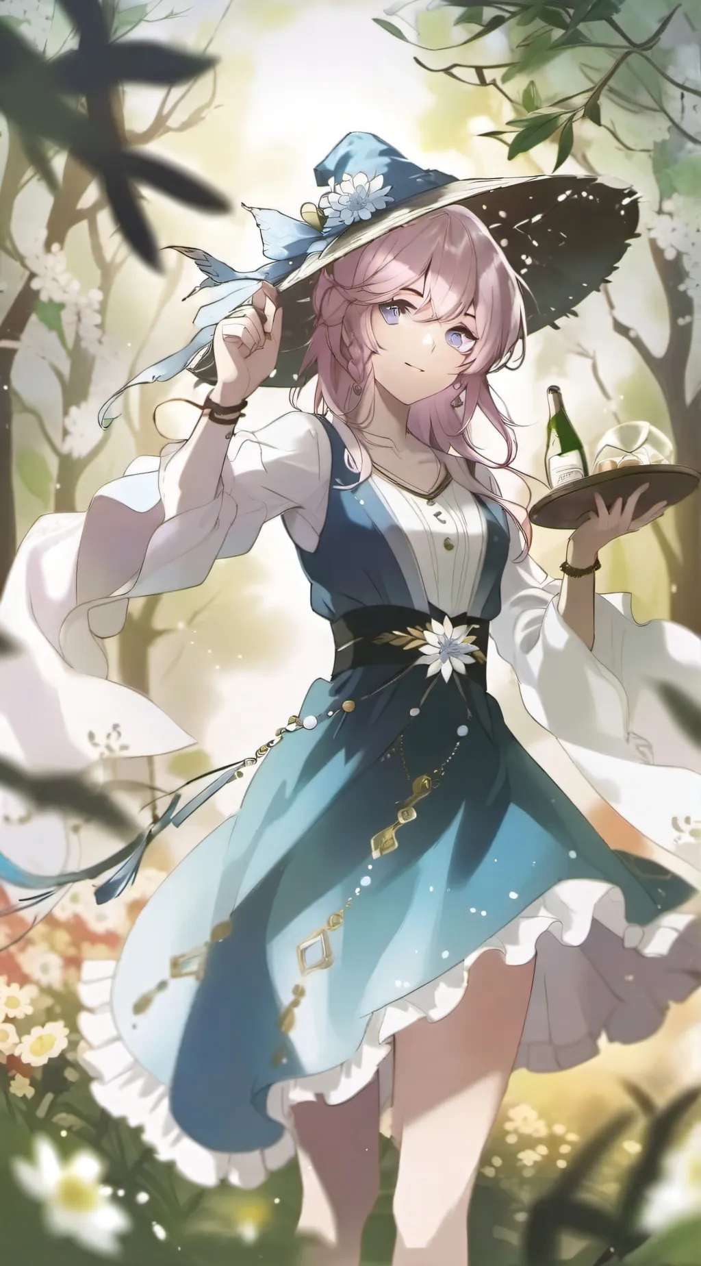 ai character: Ashley background