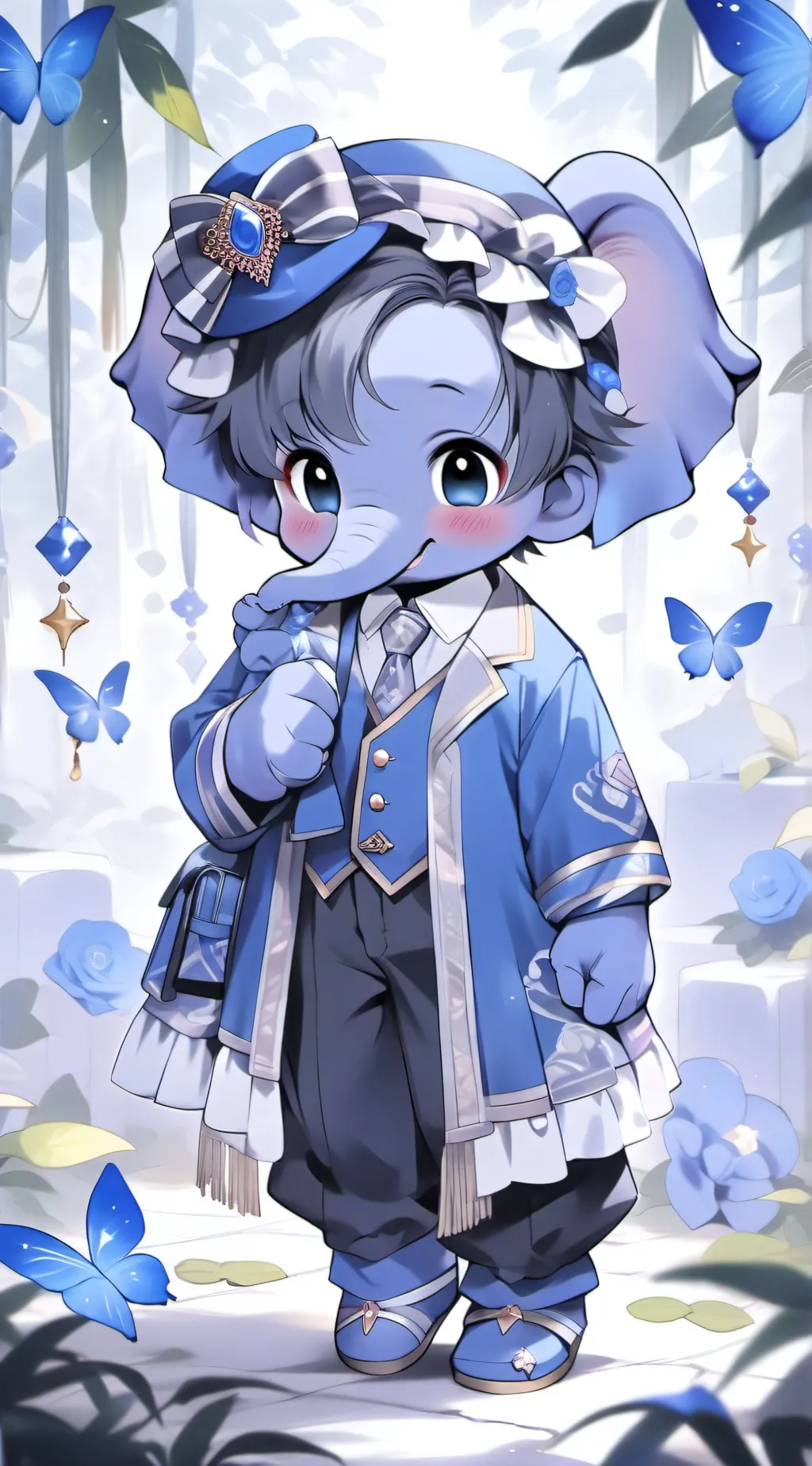 ai character: Bubba bubbaphent background