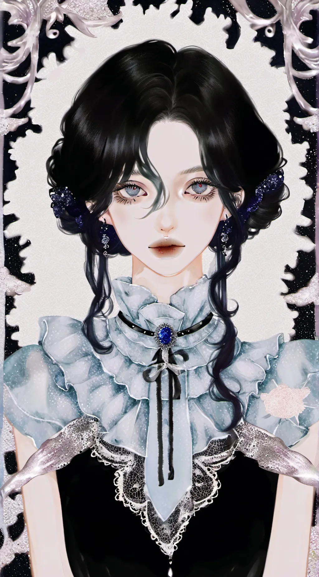 ai character: 🌊Mya🌊 background