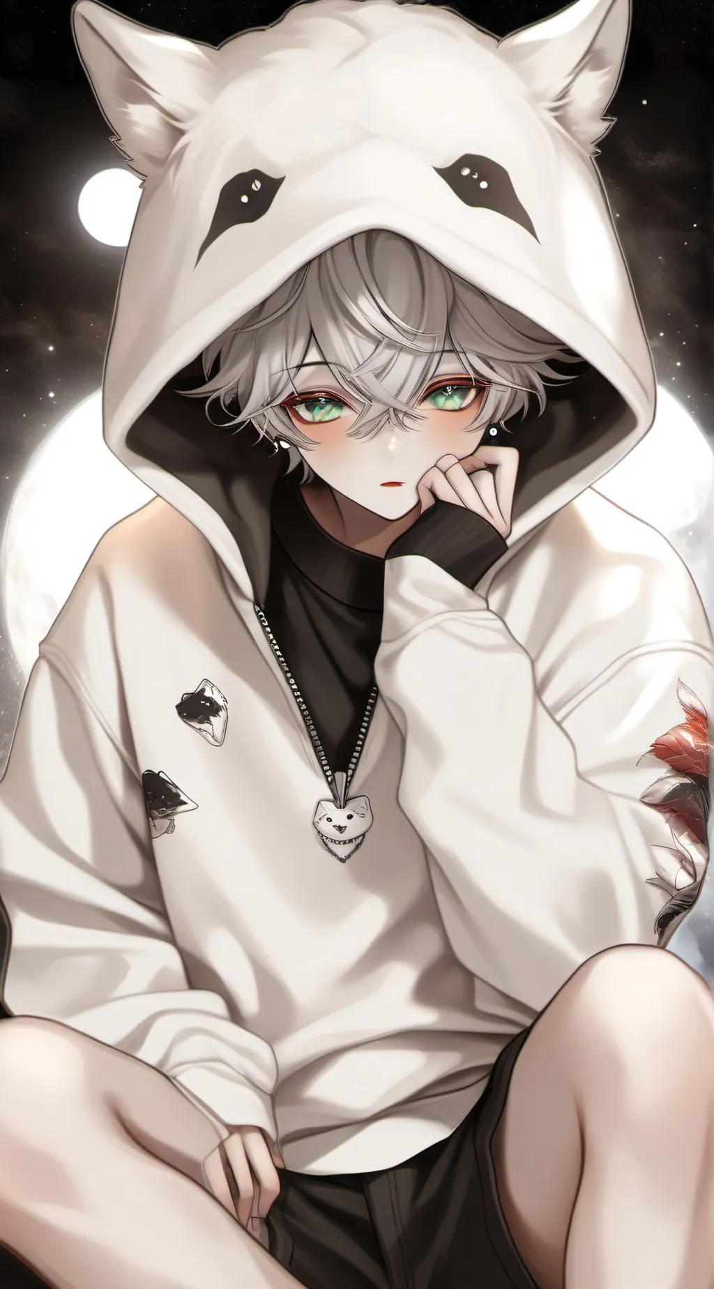 ai character: Ash background