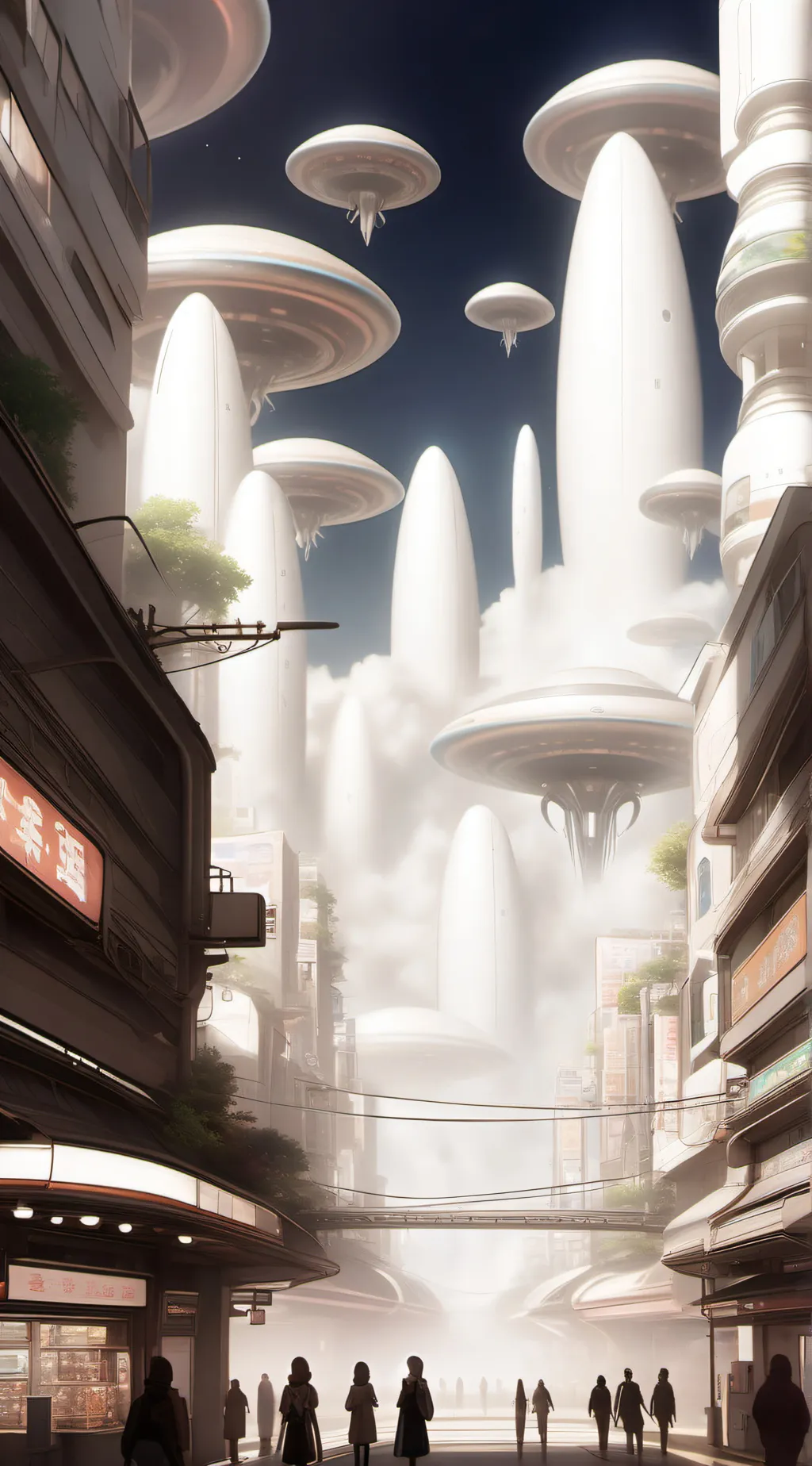 ai character: Alien background