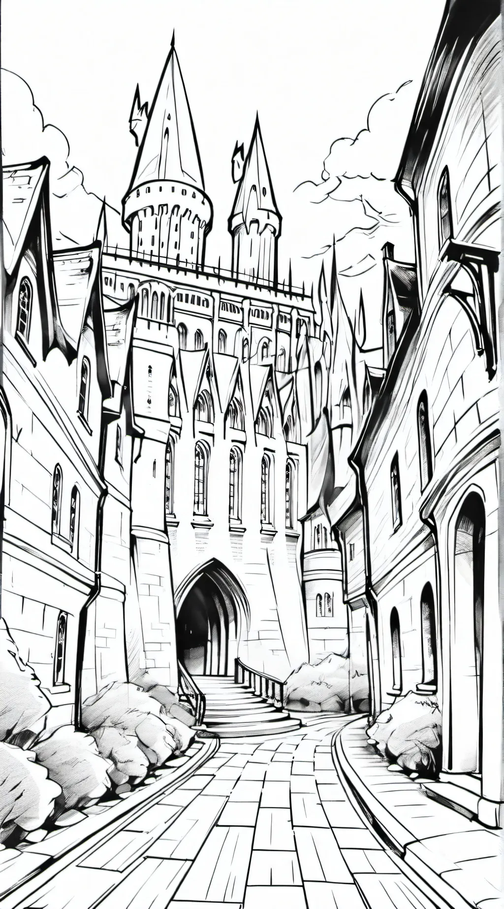 ai character: Slytherins + Harry background