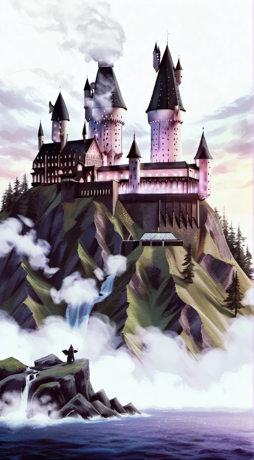 ai character: Hogwarts background