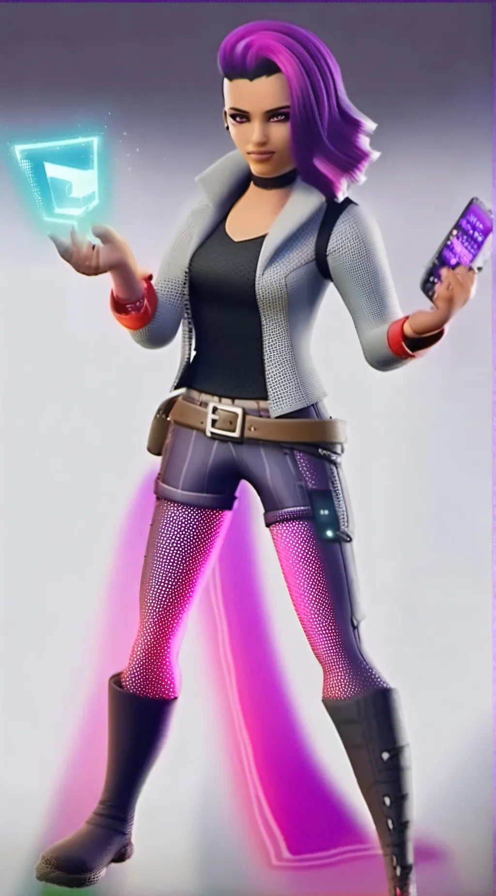 ai character: Sombra  background