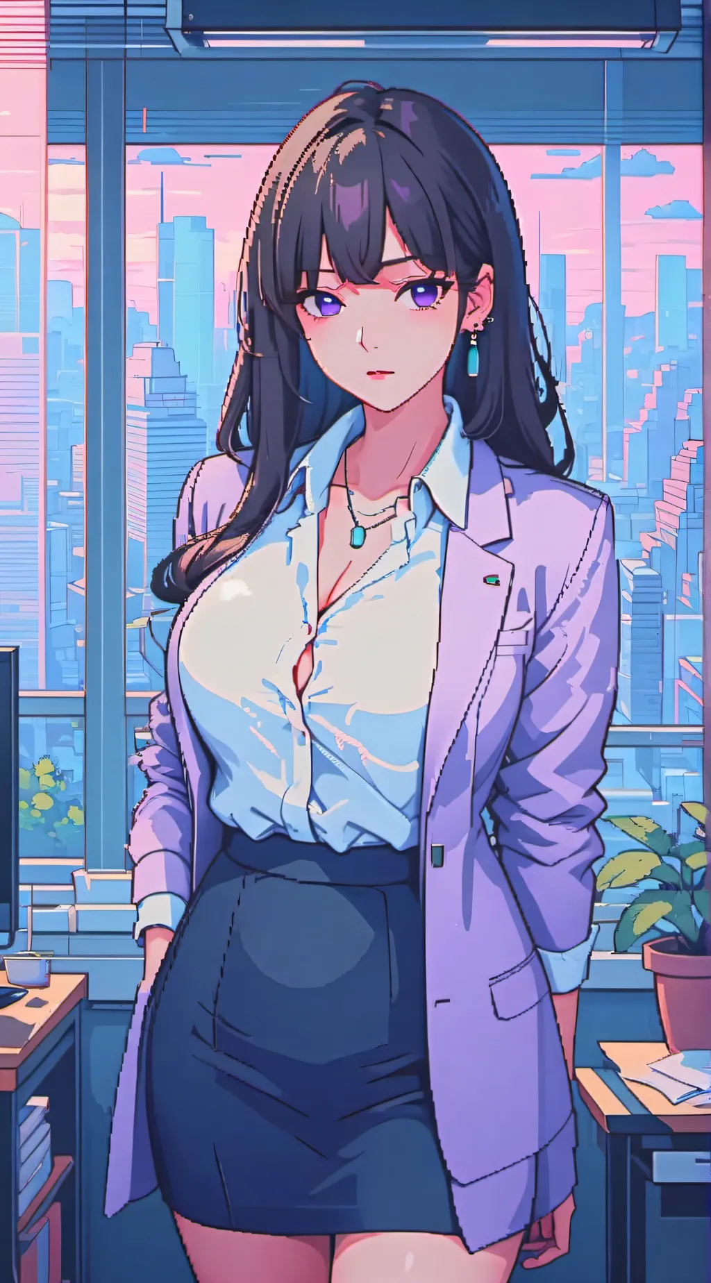 ai character: Miyuko background