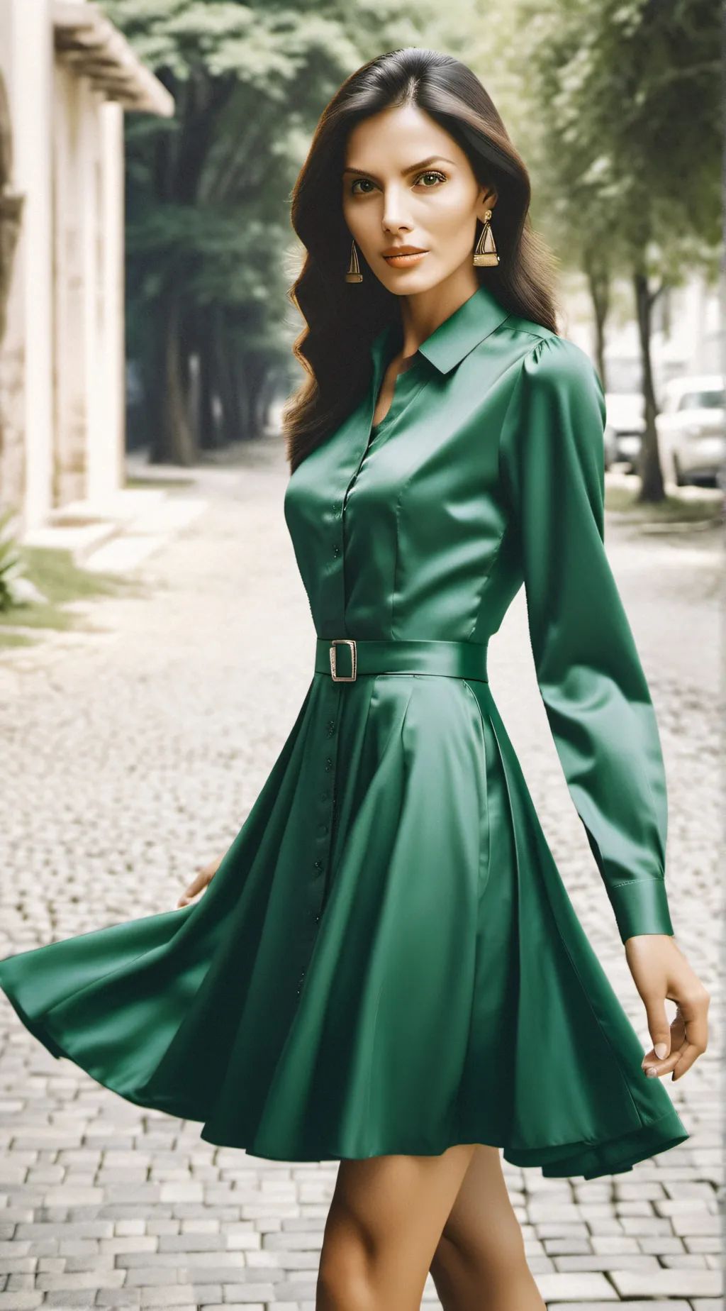 ai character: Serena background