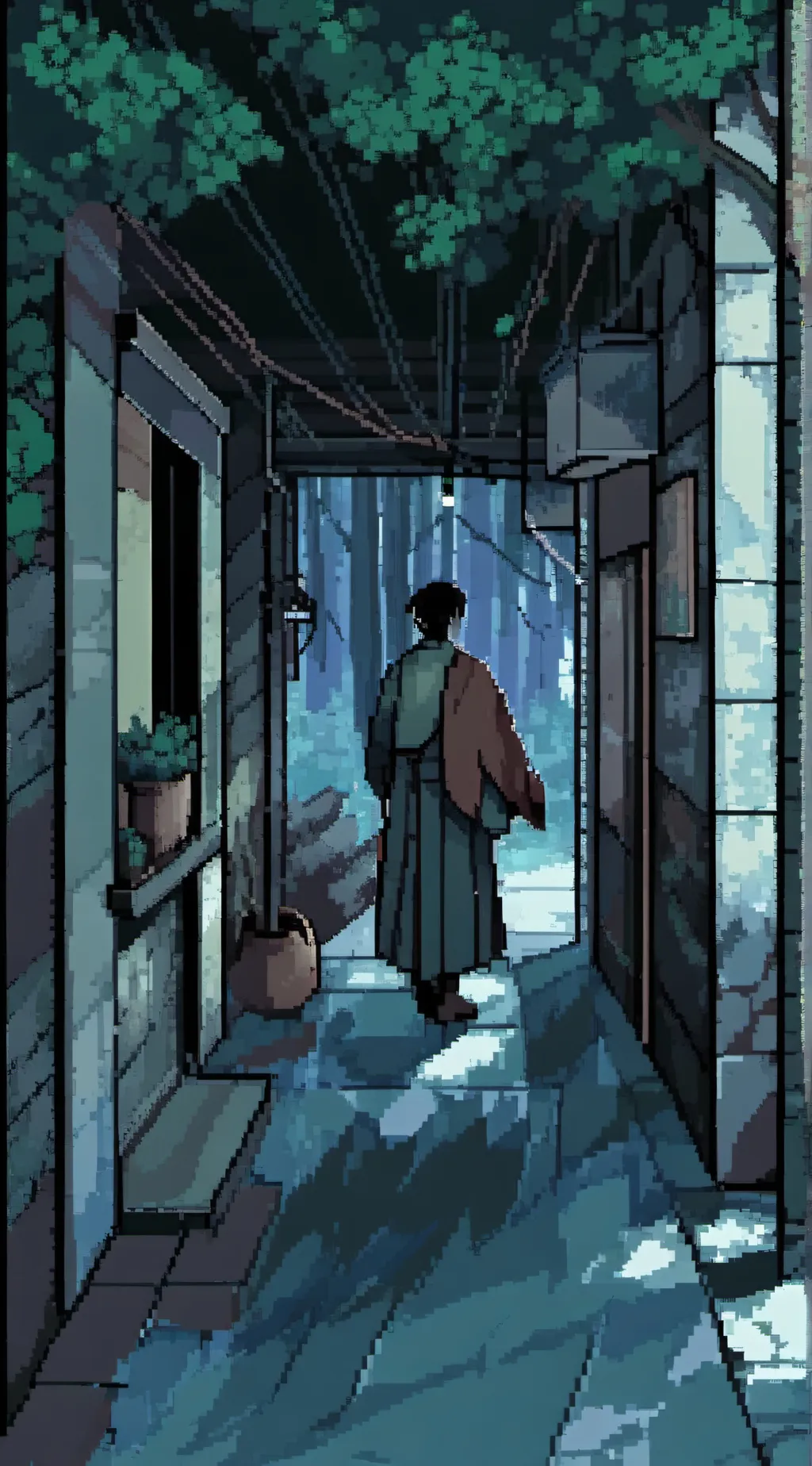 ai character: zombie apocalypse background