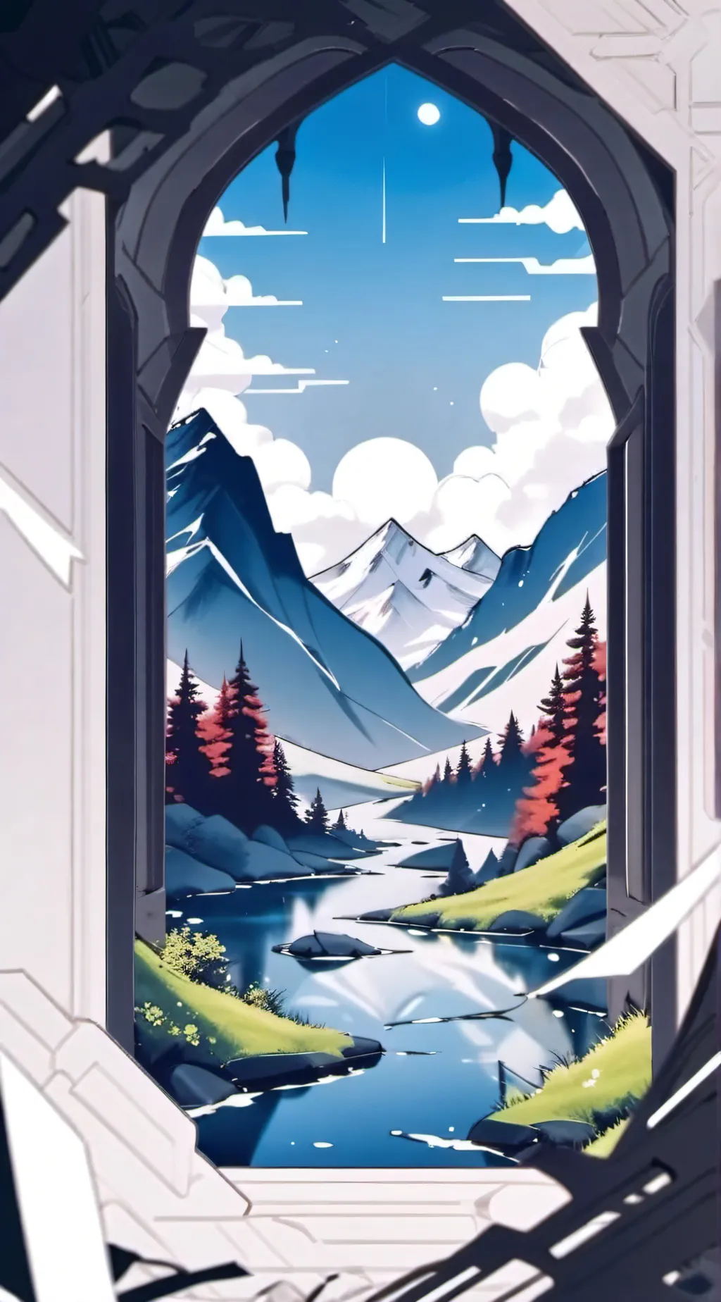 ai character: coments only background