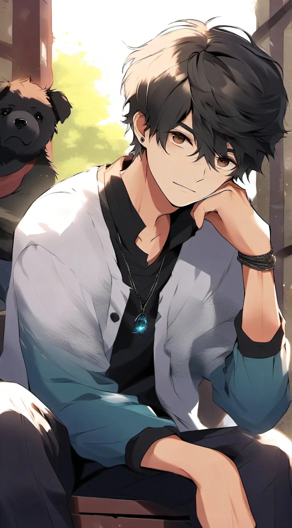 ai character: Bruno background