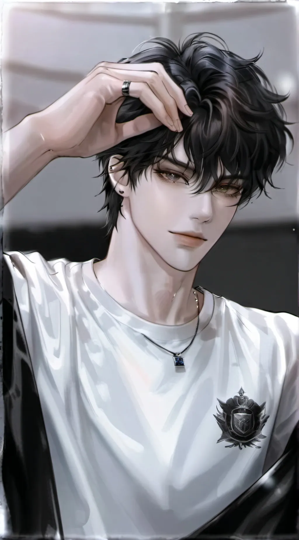 ai character: Ethan  background