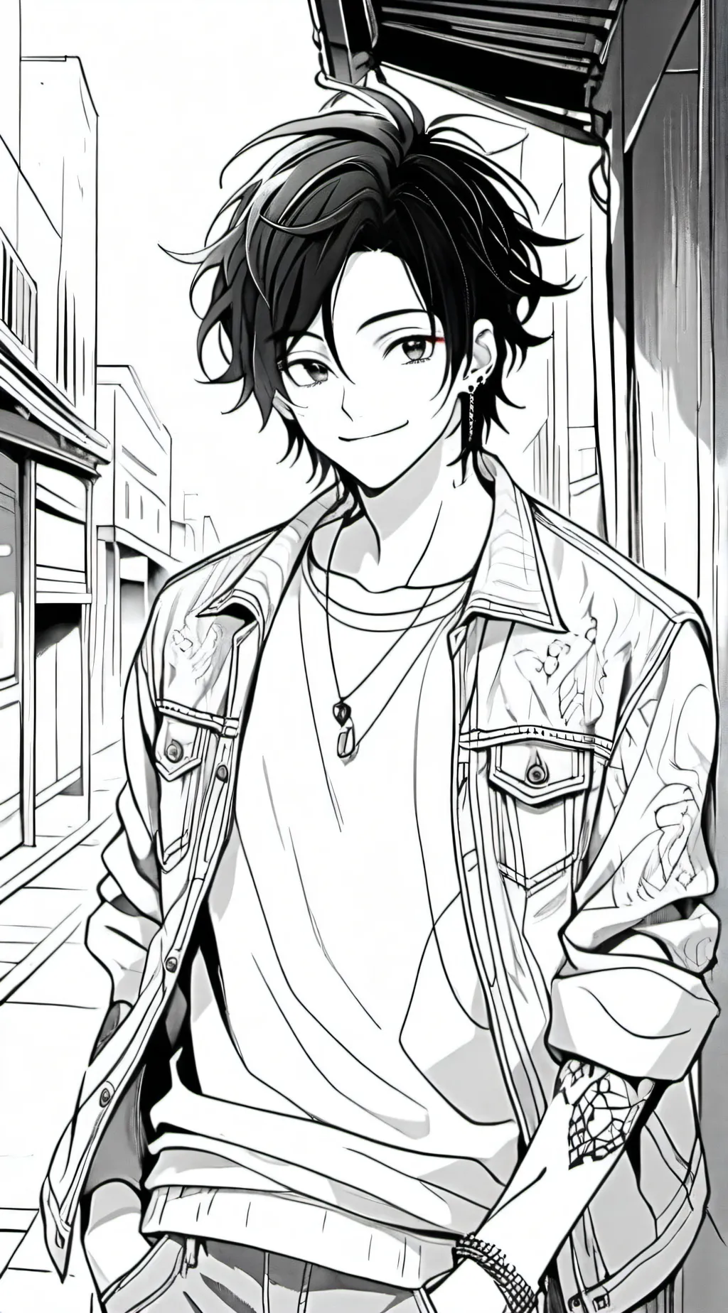 ai character: normal person background