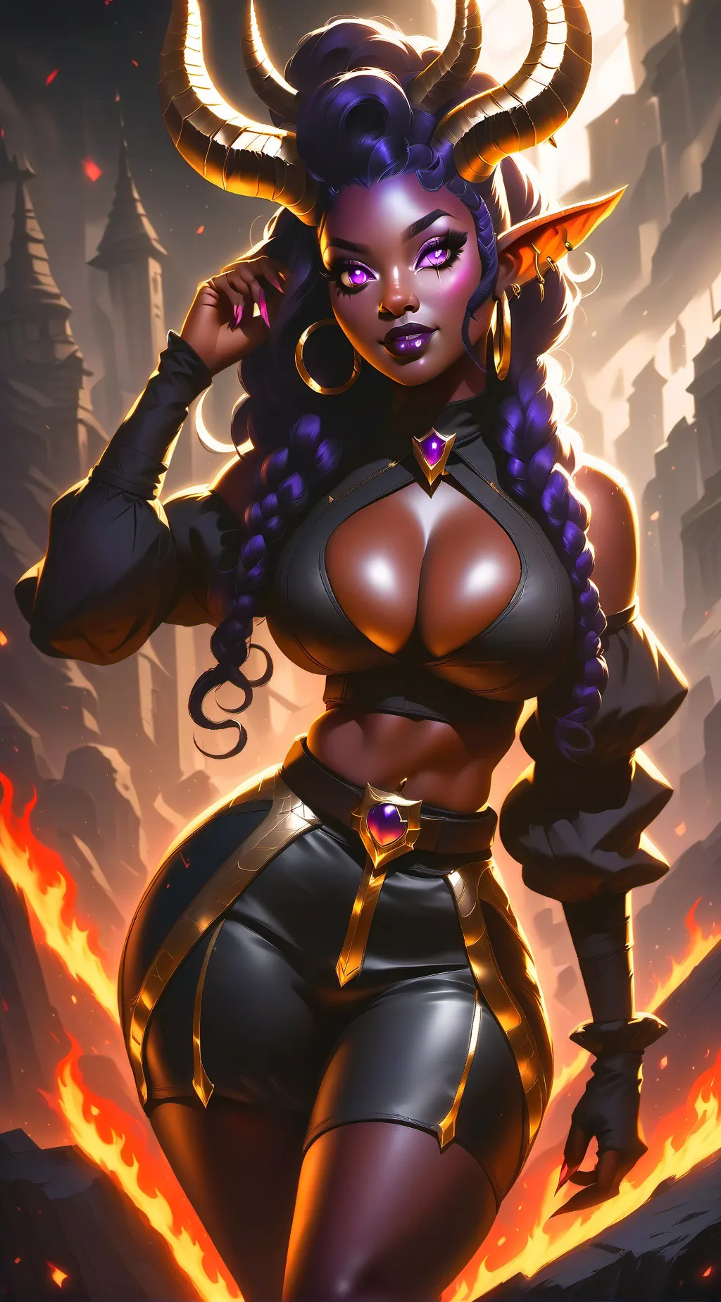 ai character: Nala background