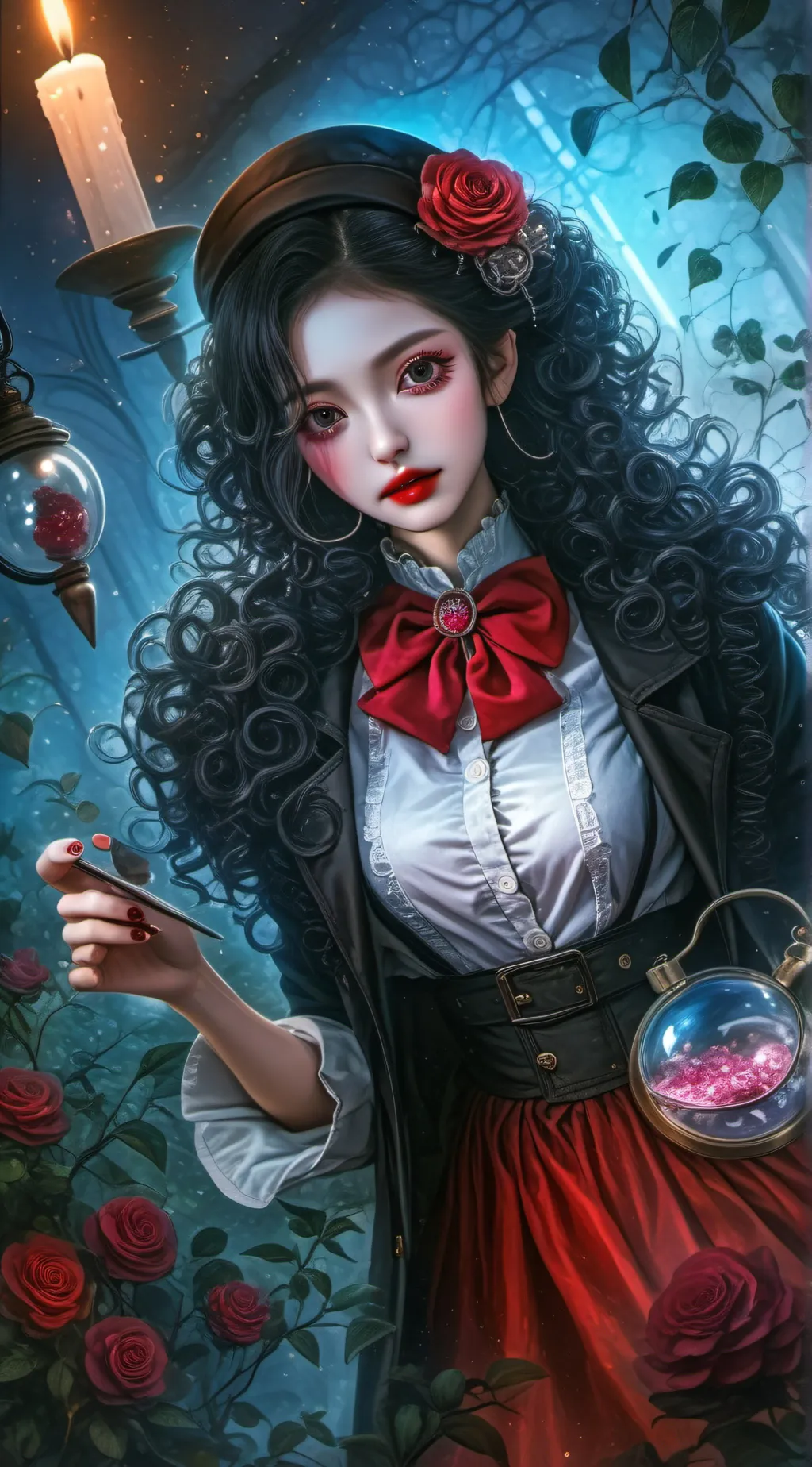 ai character: Regina 2.0 background