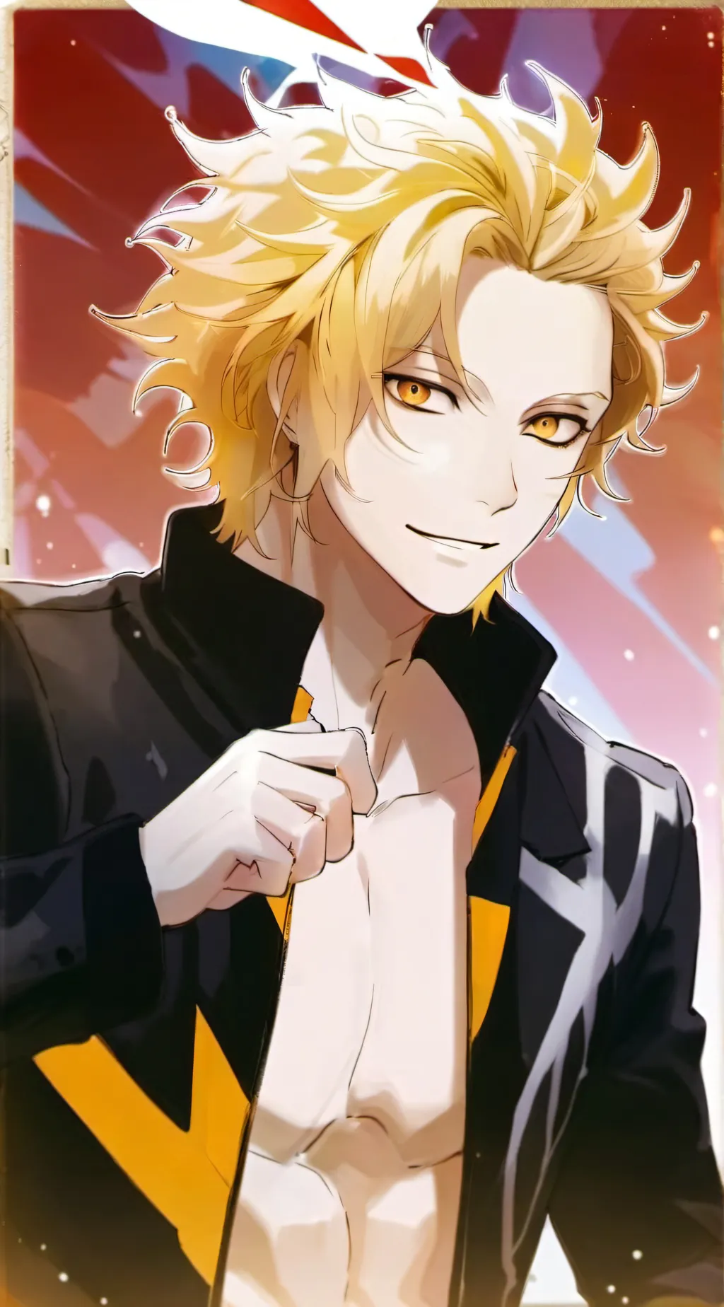 ai character: Denki  background