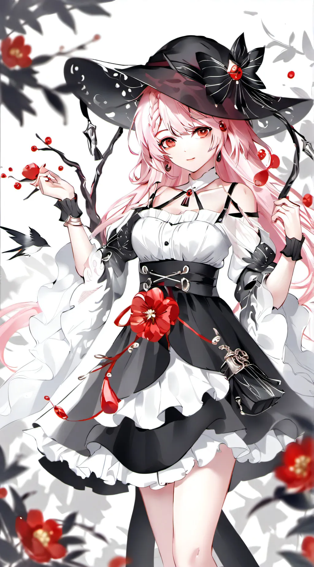 ai character: Luna background