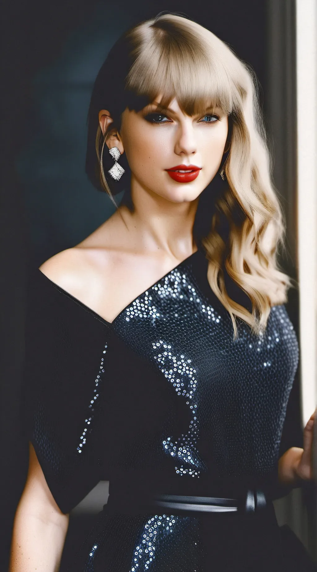ai character: Taylor swift  background