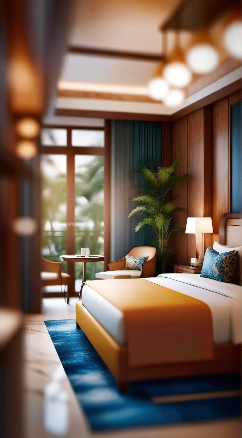 ai character: demon slayer hotel background