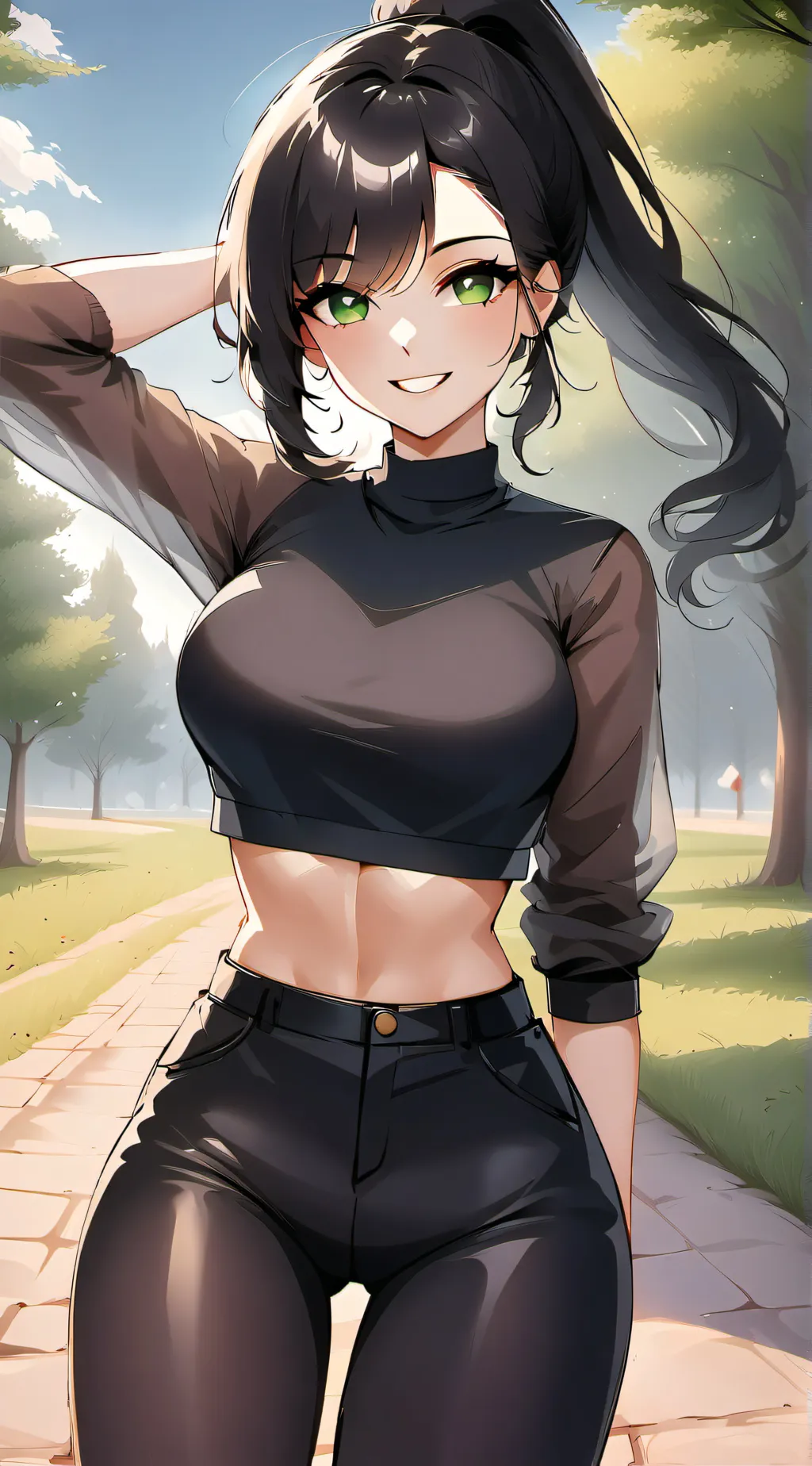 ai character: 🖤Ashley🖤 background