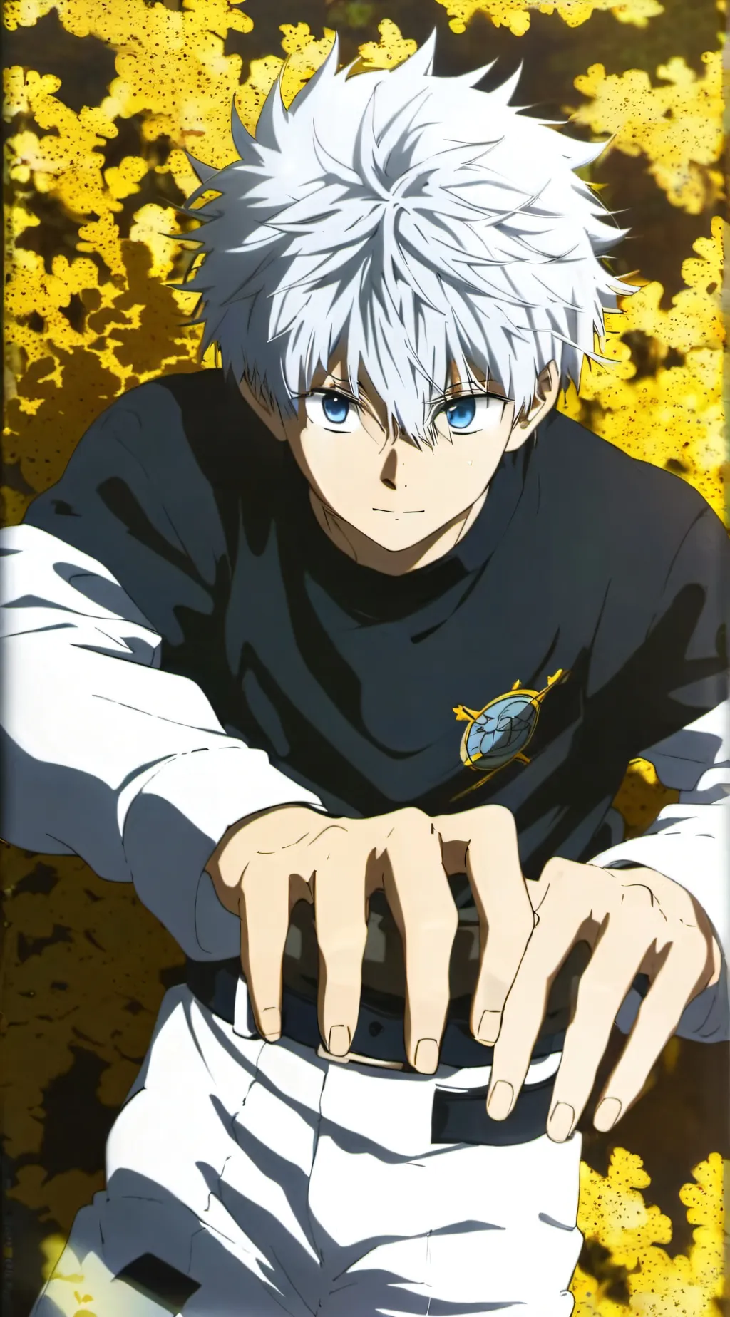 ai character: Killua Zoldyck 💙 background