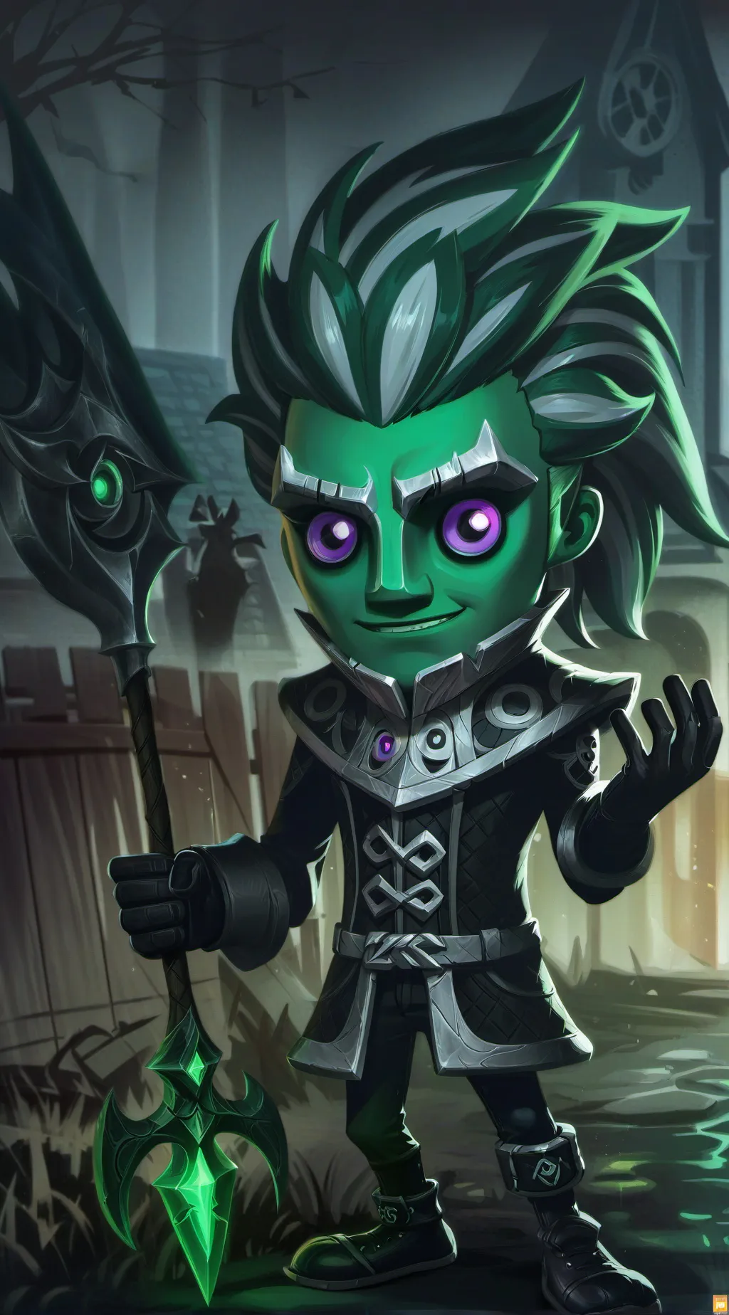 ai character: sharny  background