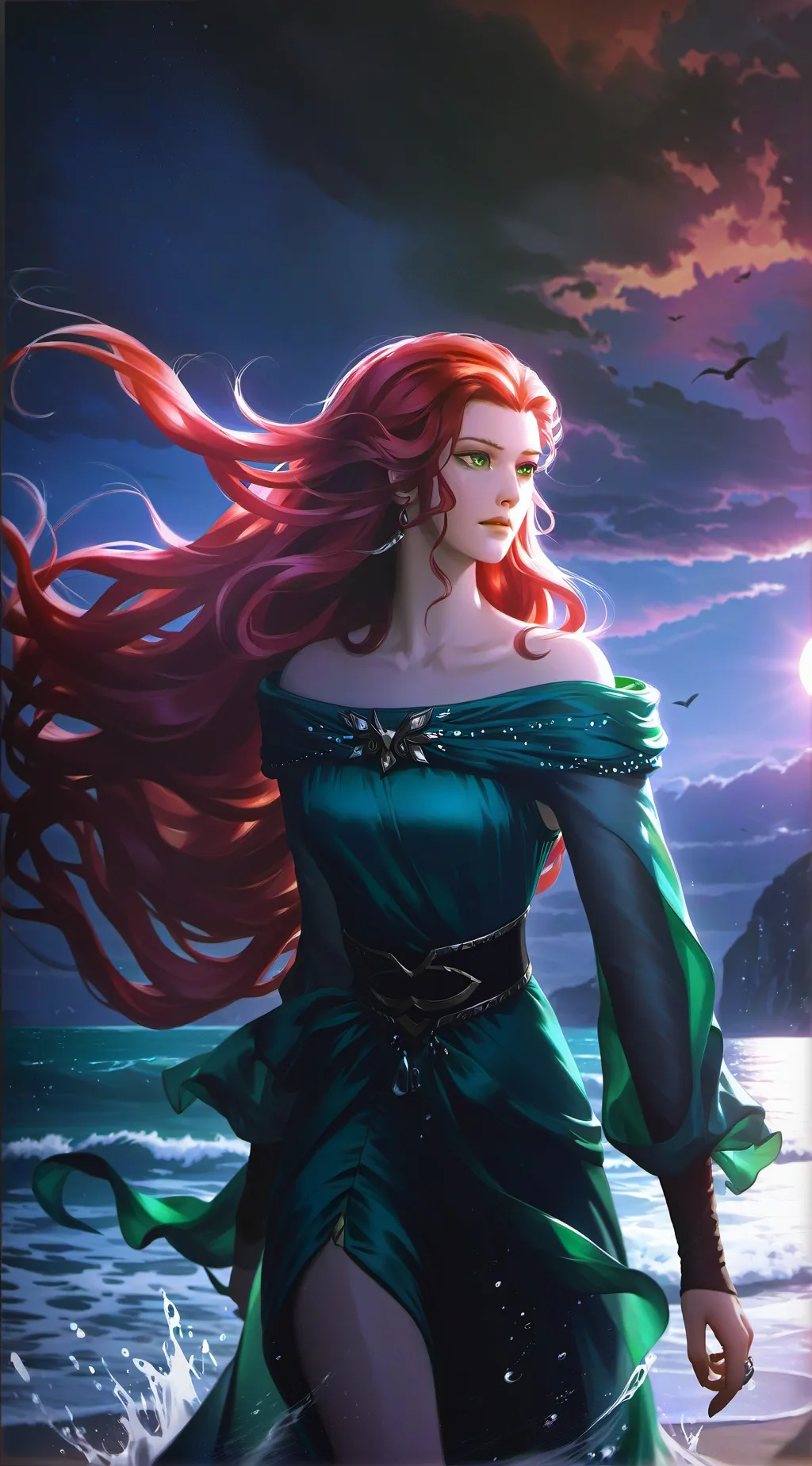 ai character: Zara background