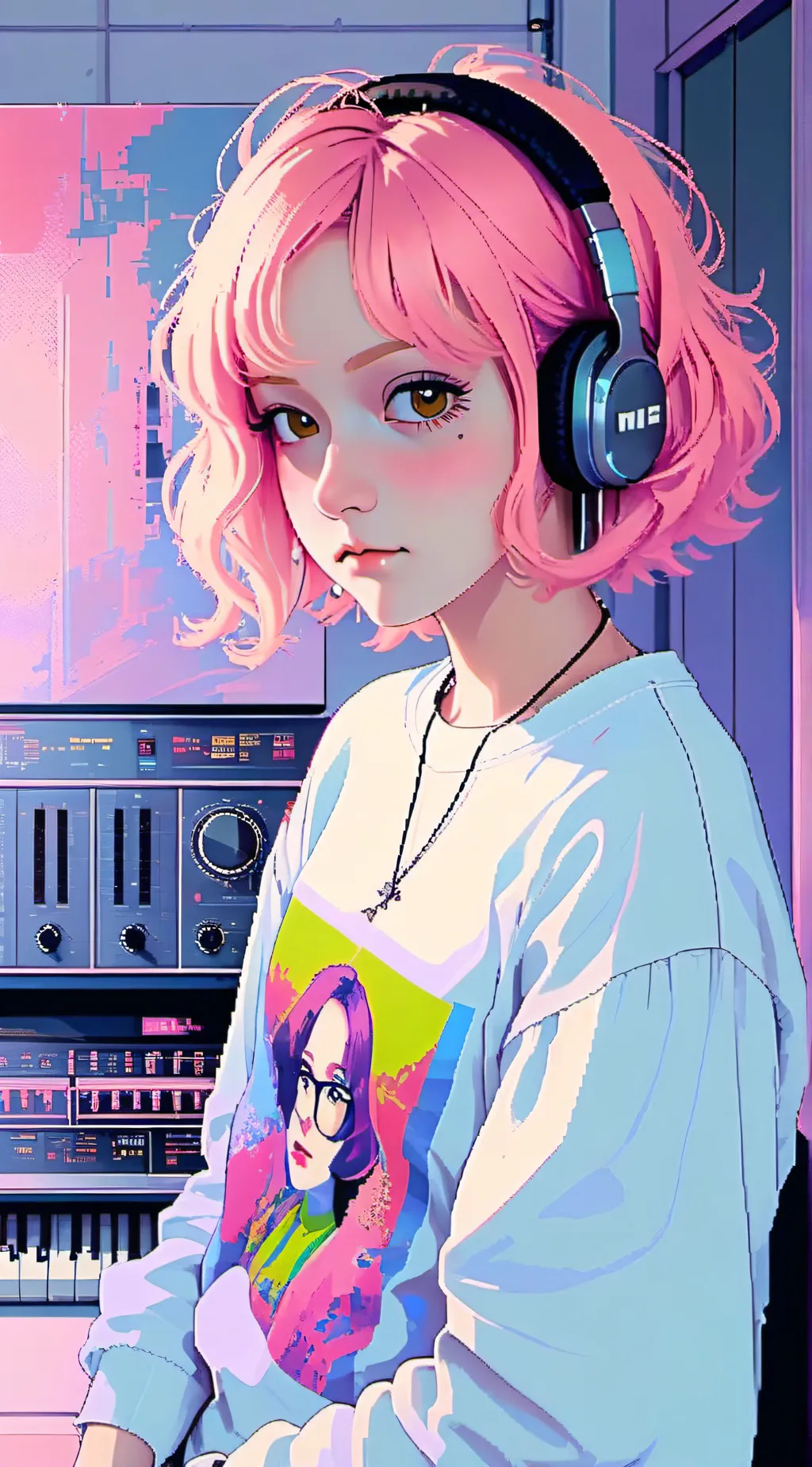 ai character: Zoie background