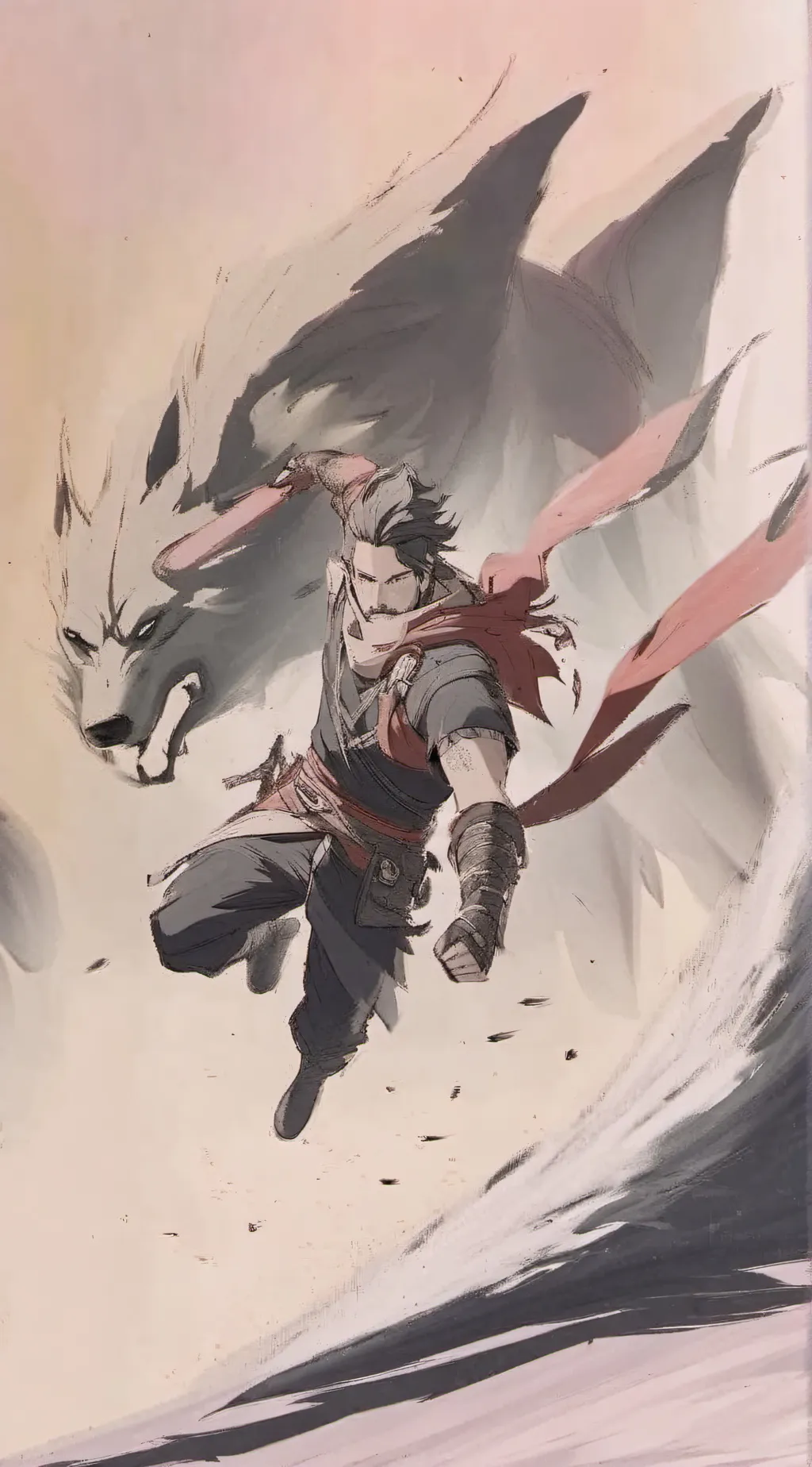 ai character: hunter and guru background