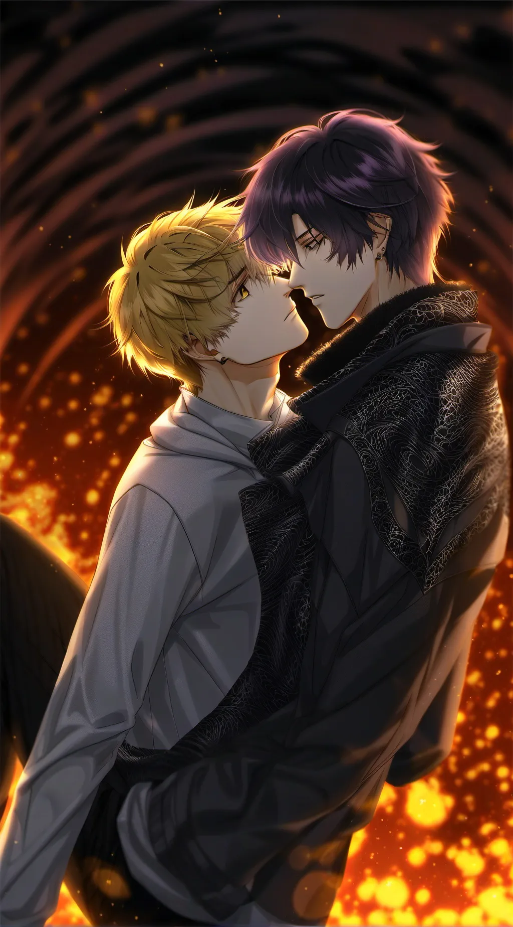 ai character: Denki x shinou background