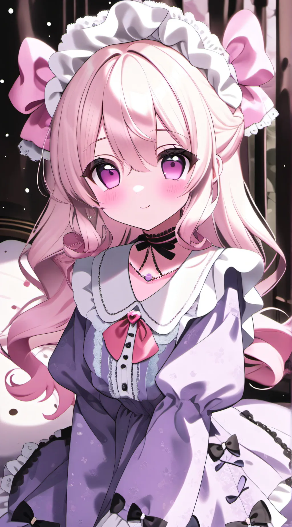 ai character: Dandys world Trip background