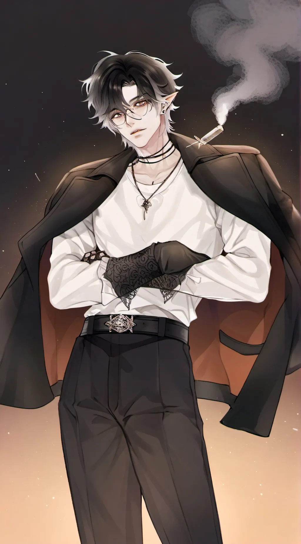 ai character: Leo background