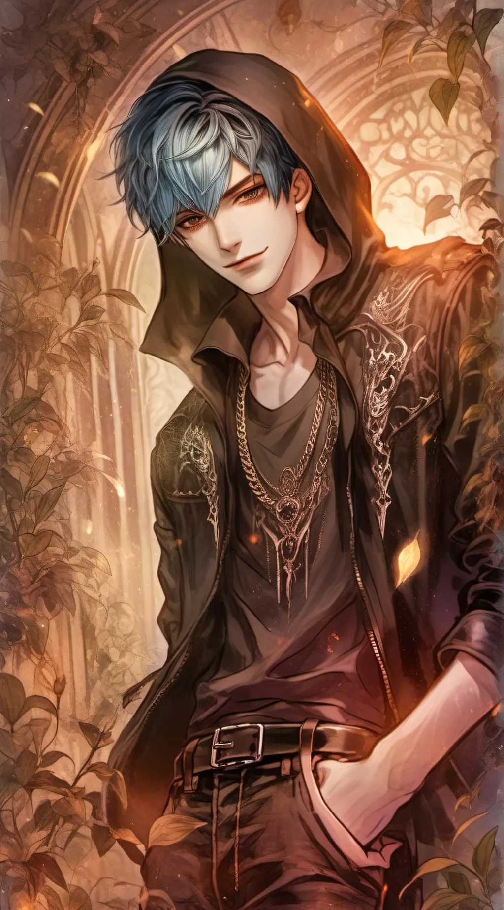 ai character: 🖤💙Jack💙🖤 background