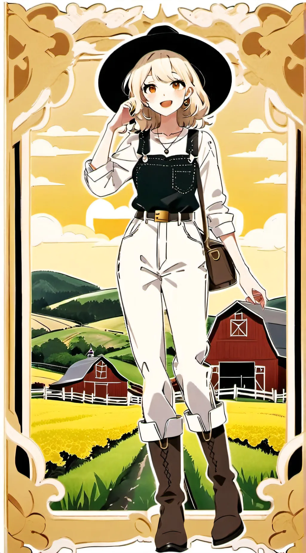 ai character: Maisie  background